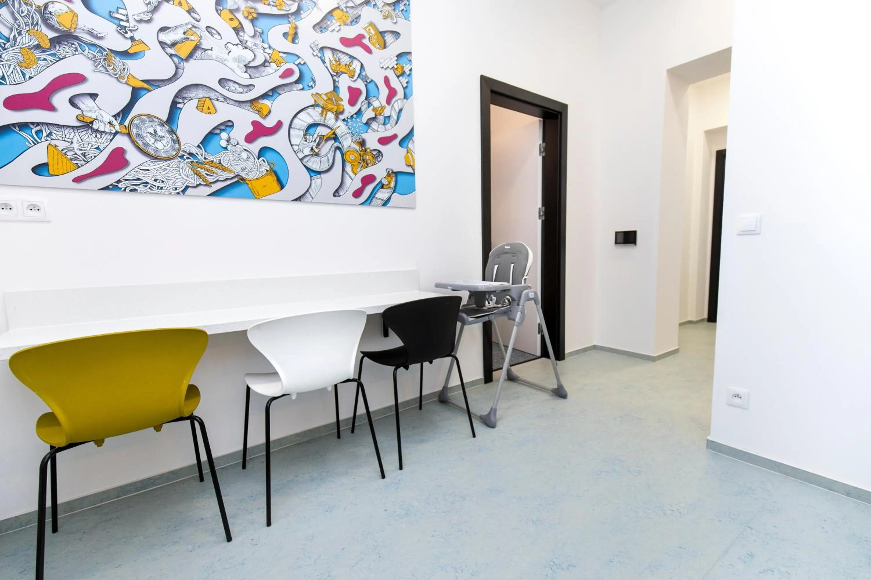 Kitchen or kitchenette in Family Apartments by ASTORIA Hotel & Medical Spa