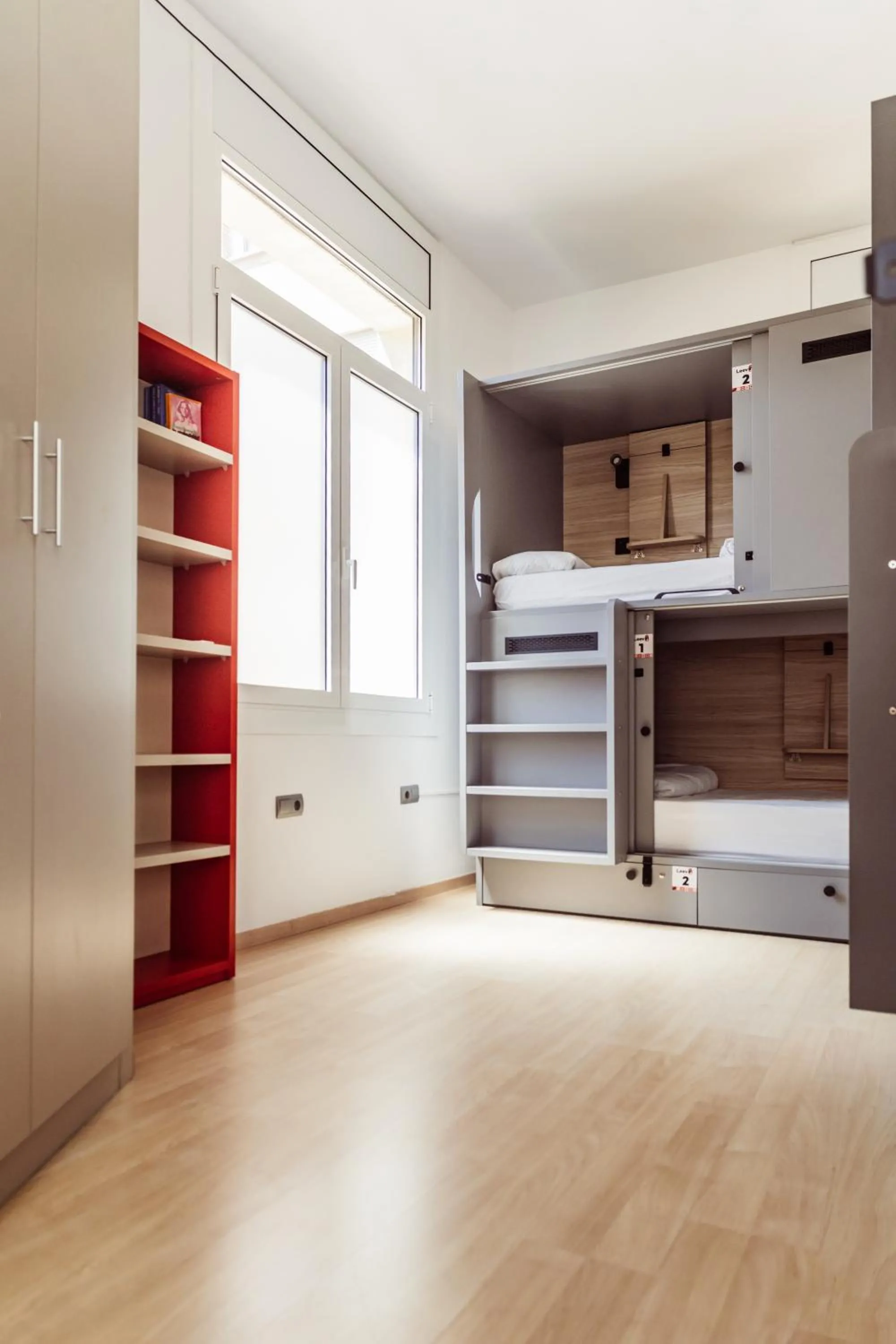 Bed in 4-Bed Female Dormitory Room in Leevin Stay Hostel