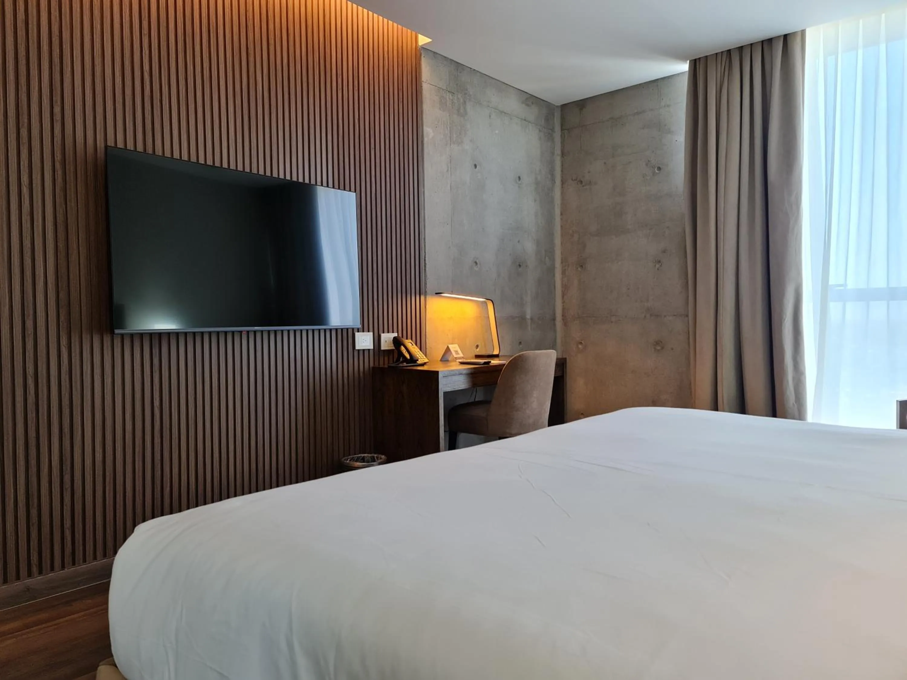 Bed in Del Bono Central Hotel