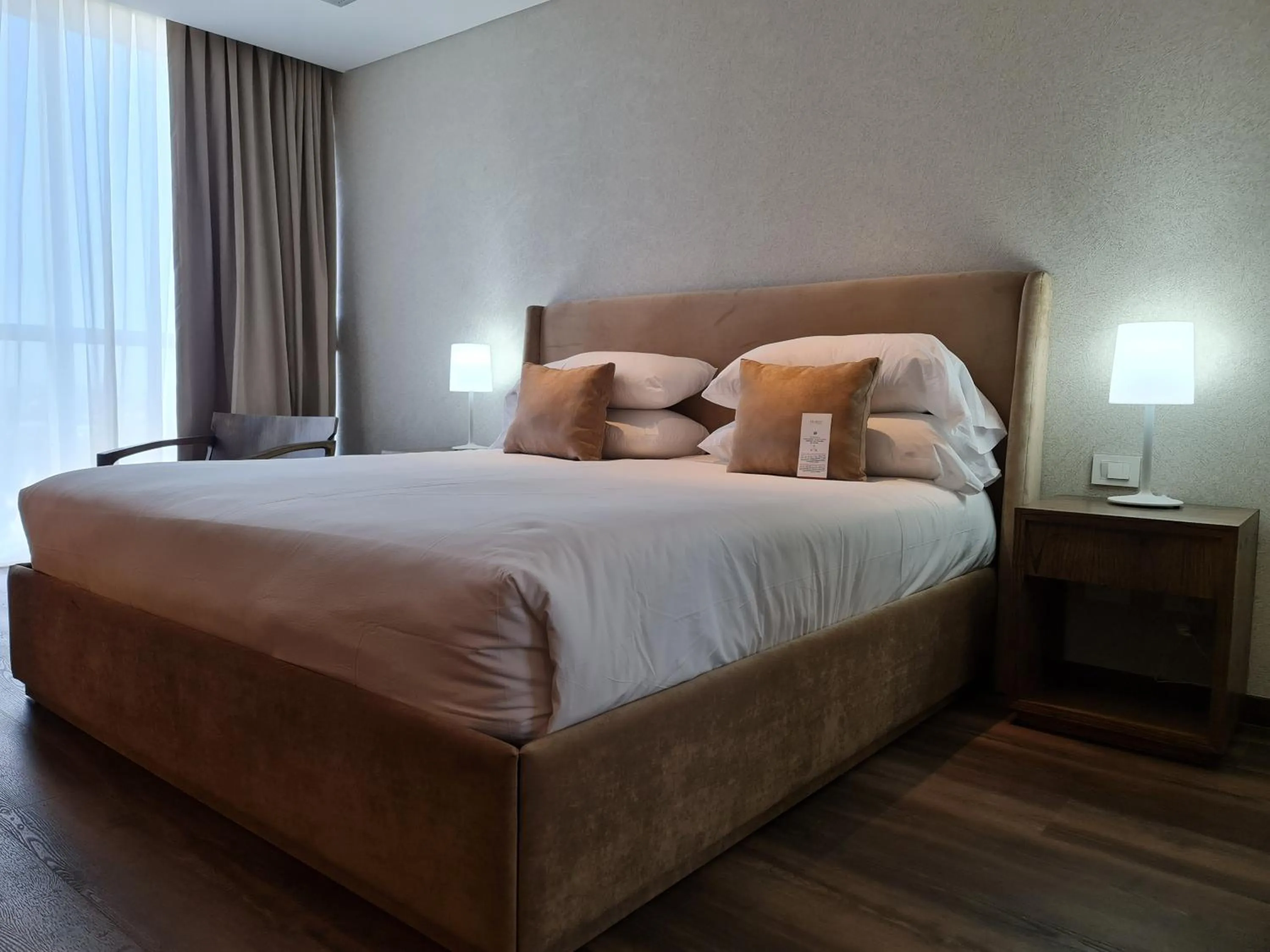 Bed in Del Bono Central Hotel