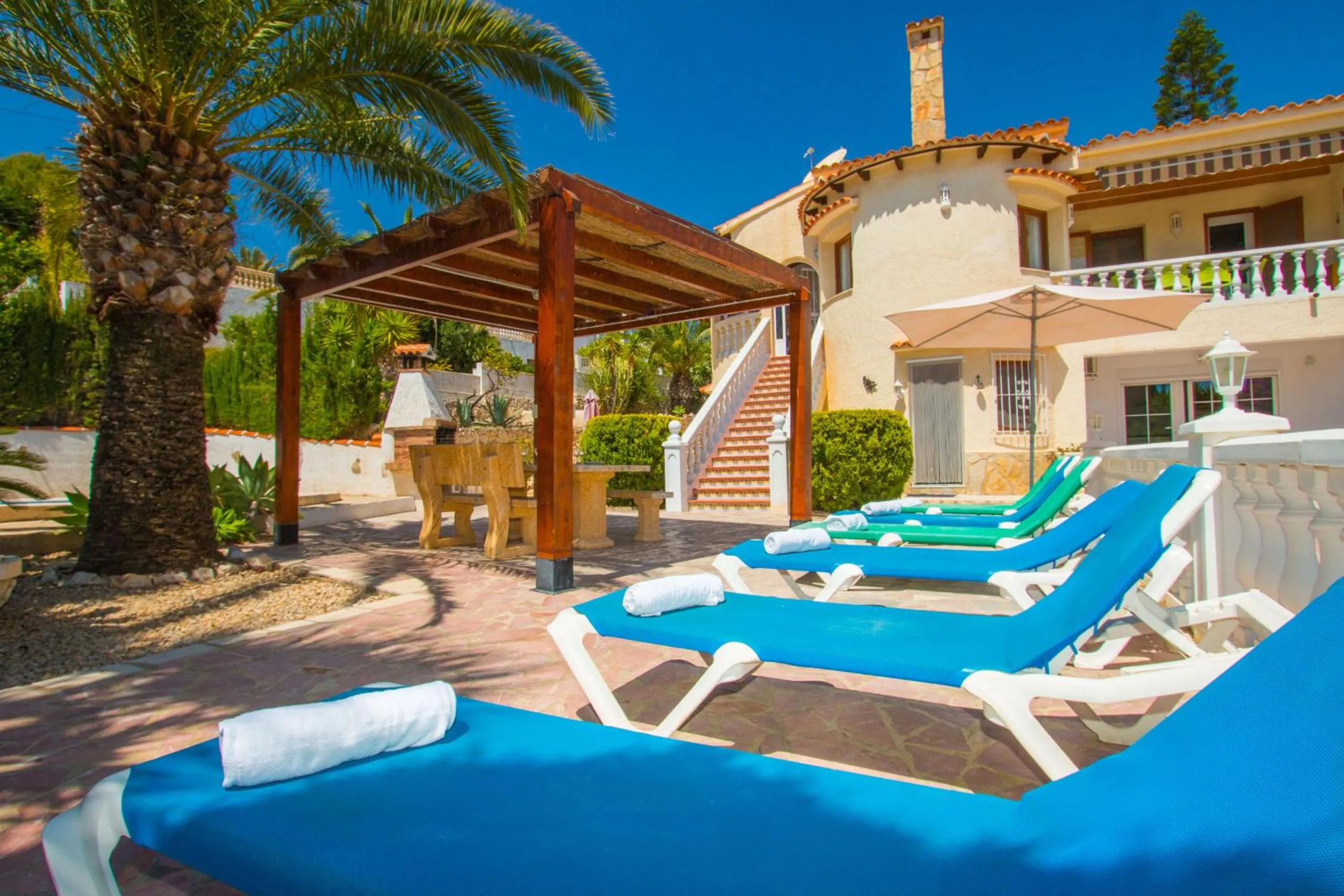 Balcony/Terrace in Villa Erik - PlusHolidays