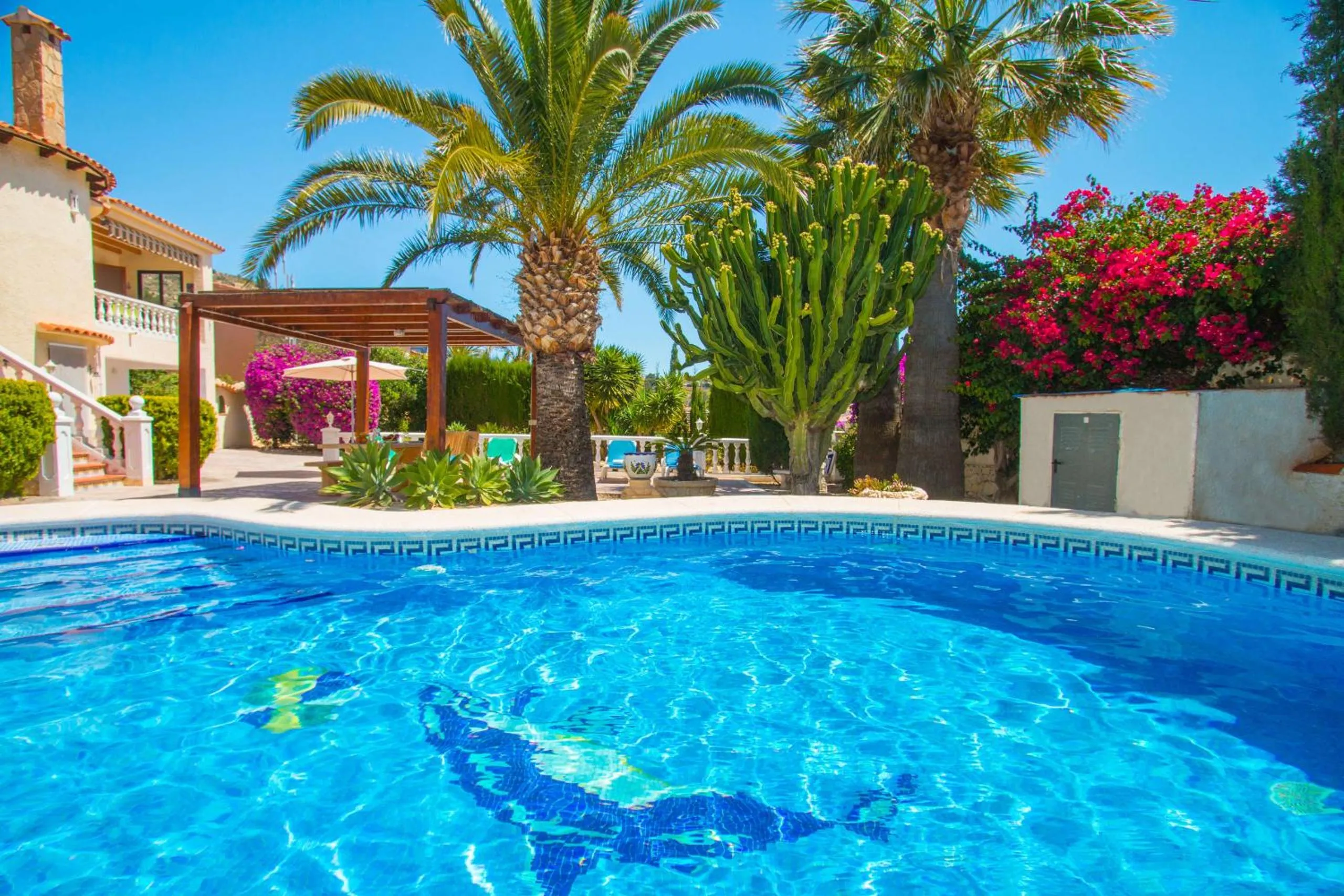 Swimming pool in Villa Erik - PlusHolidays