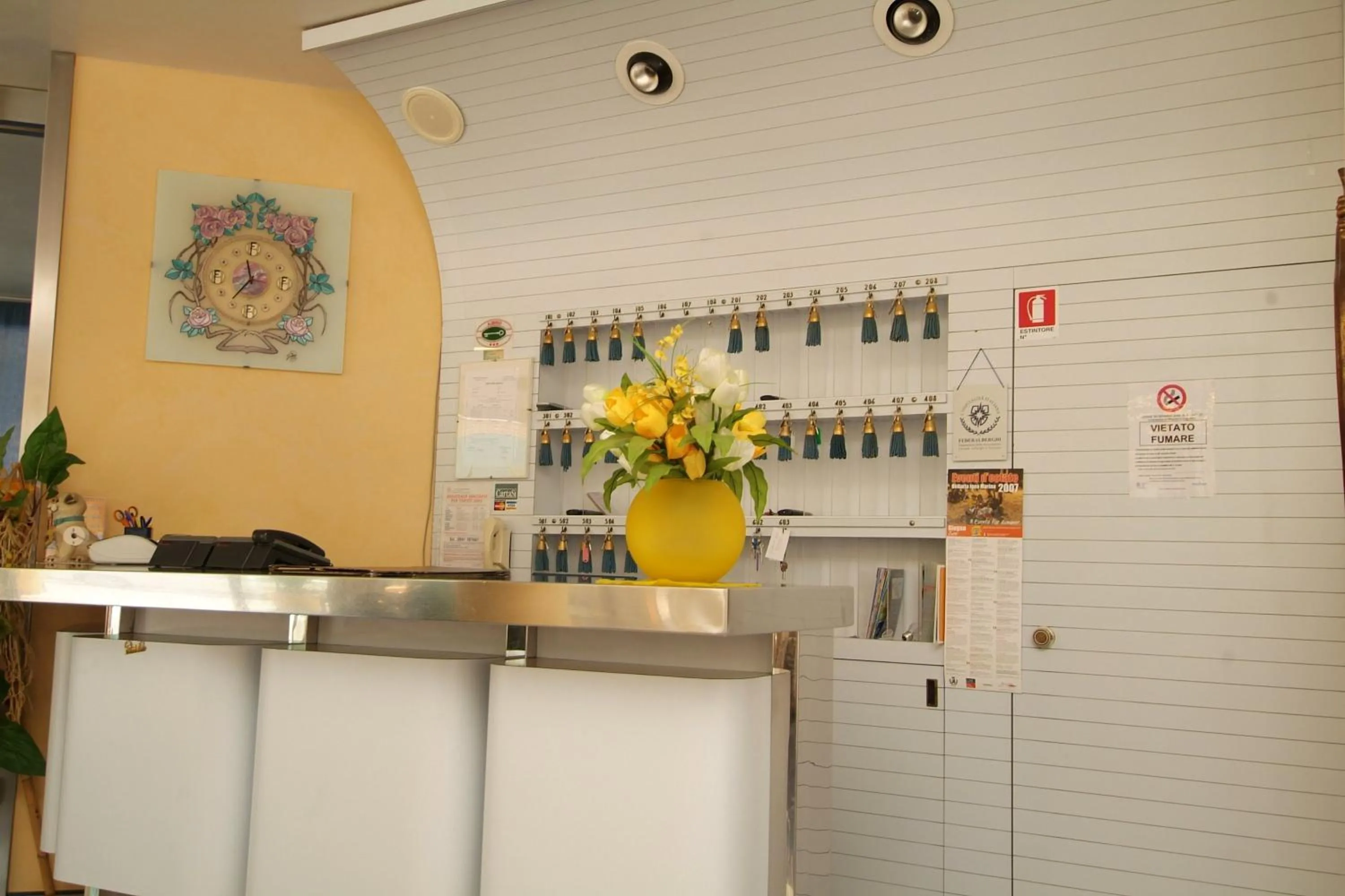 Lobby or reception in Hotel Fabius
