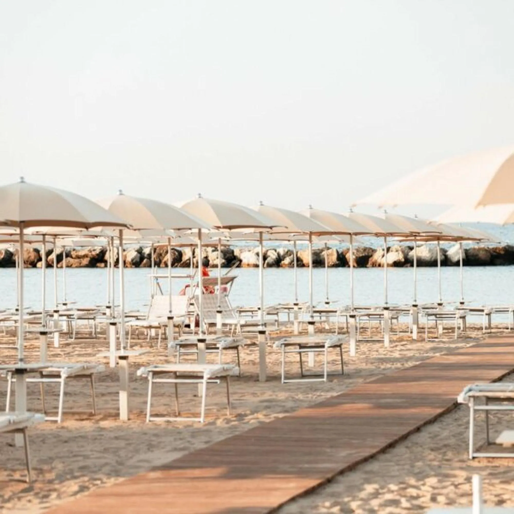 Beach in Hotel Fabius
