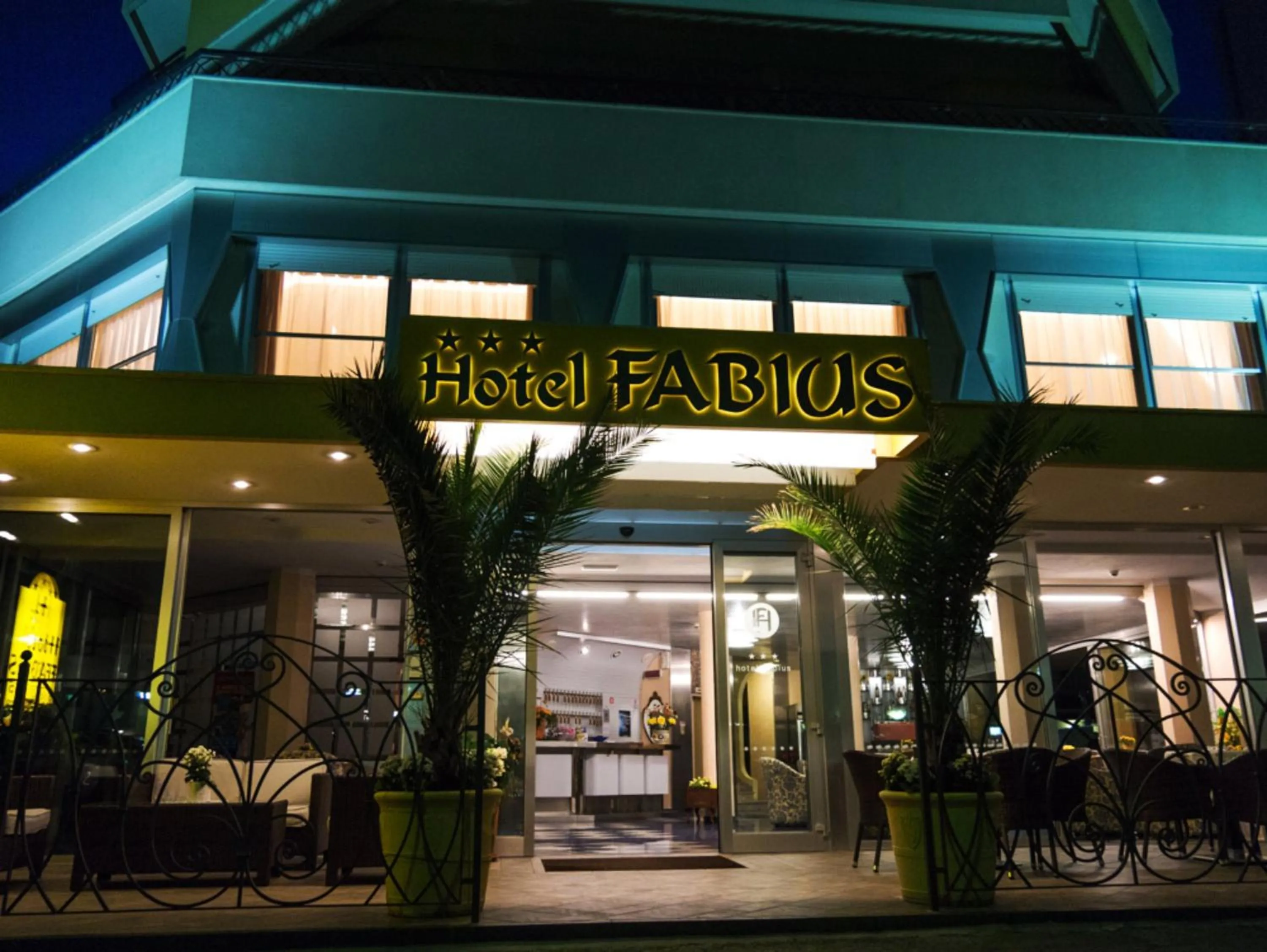 Facade/entrance in Hotel Fabius
