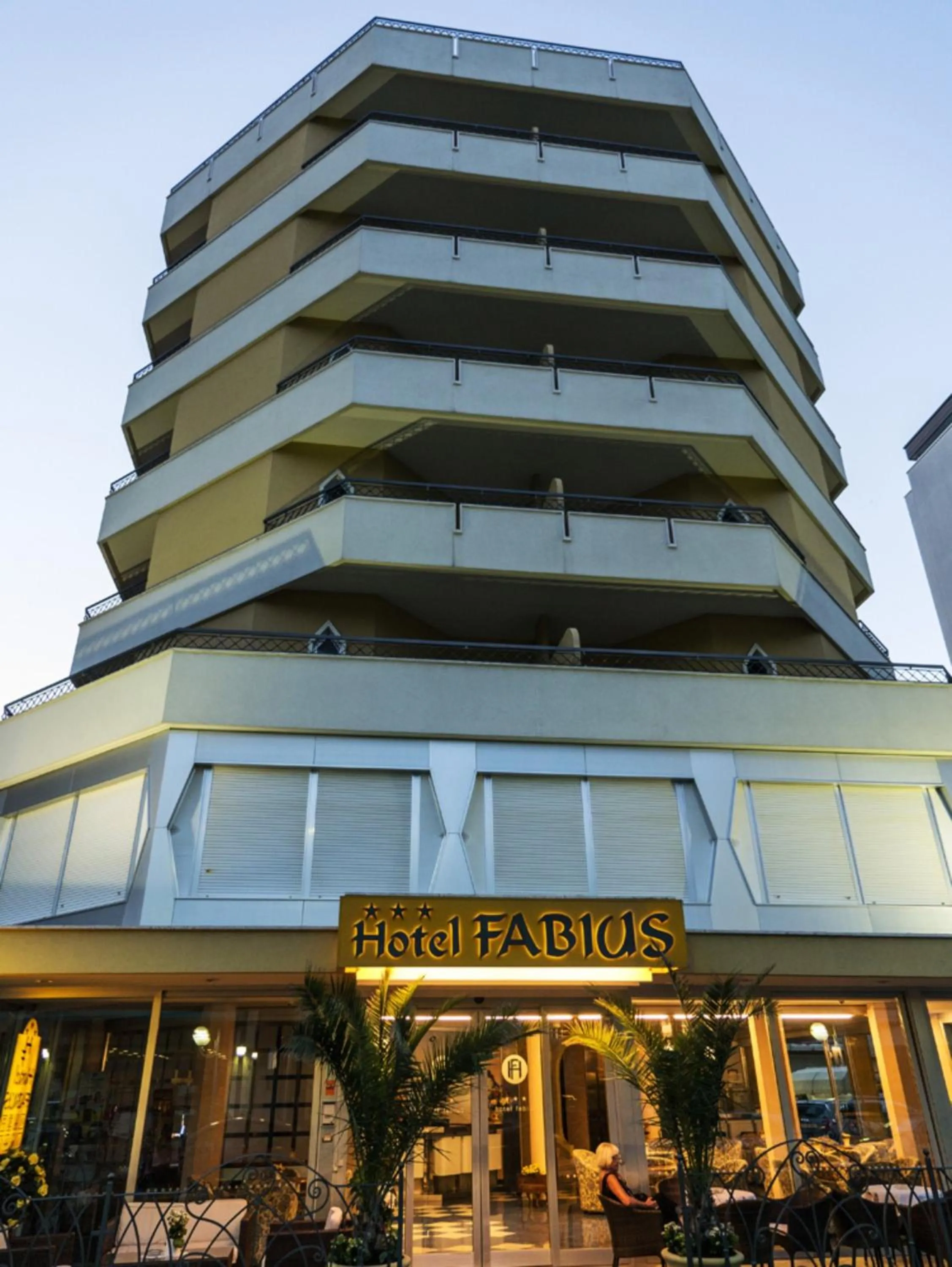 Facade/entrance in Hotel Fabius