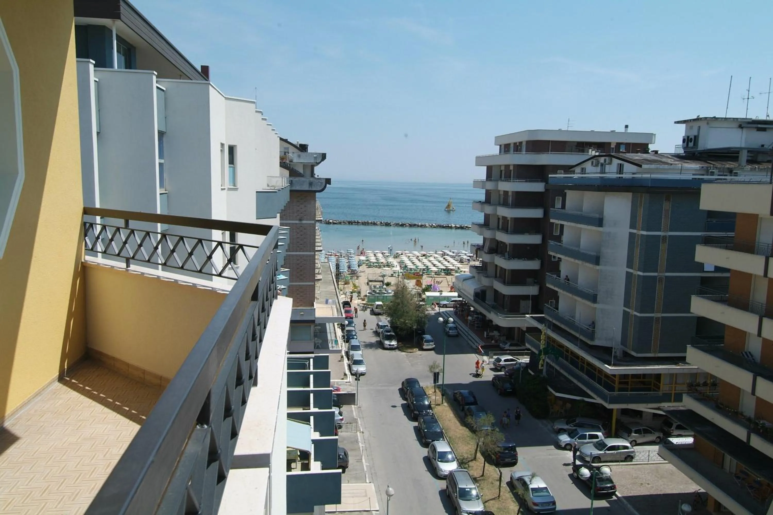 Balcony/Terrace in Hotel Fabius