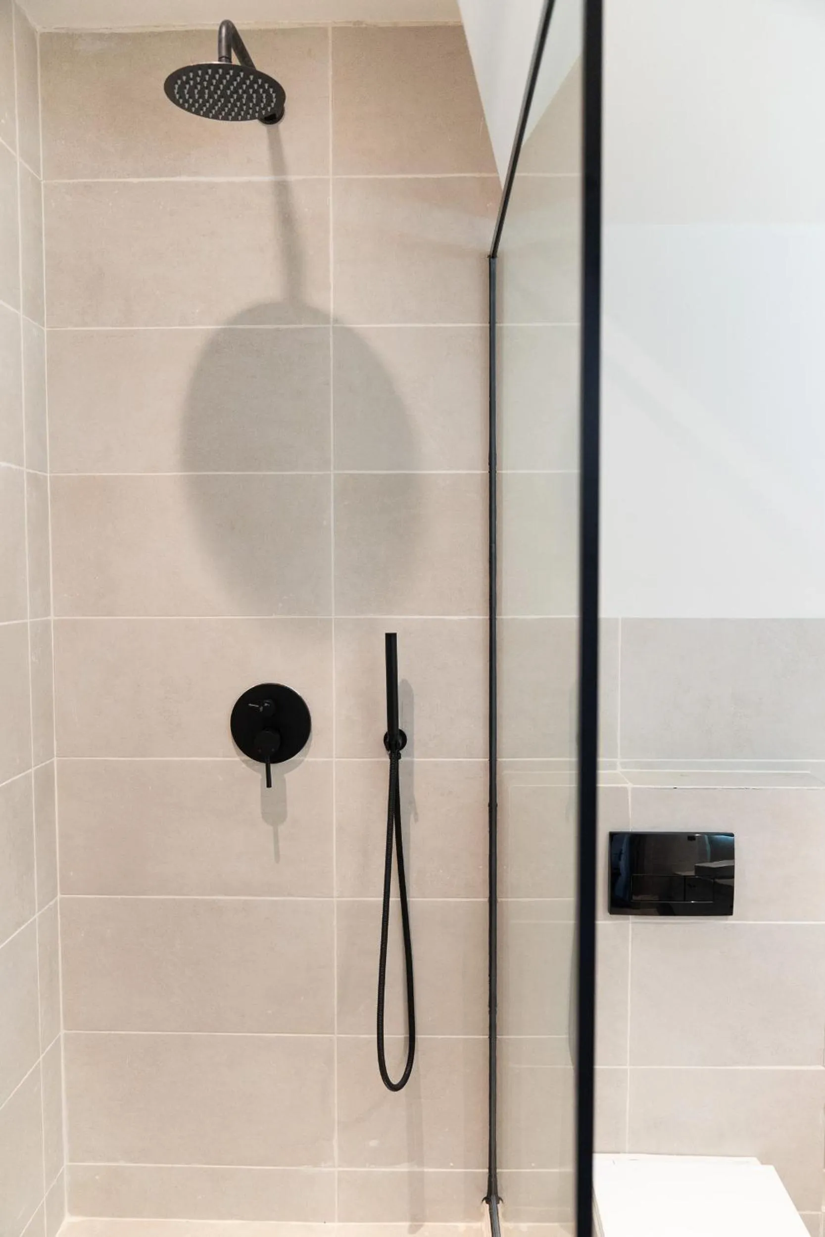 Shower in Athens Design Suites