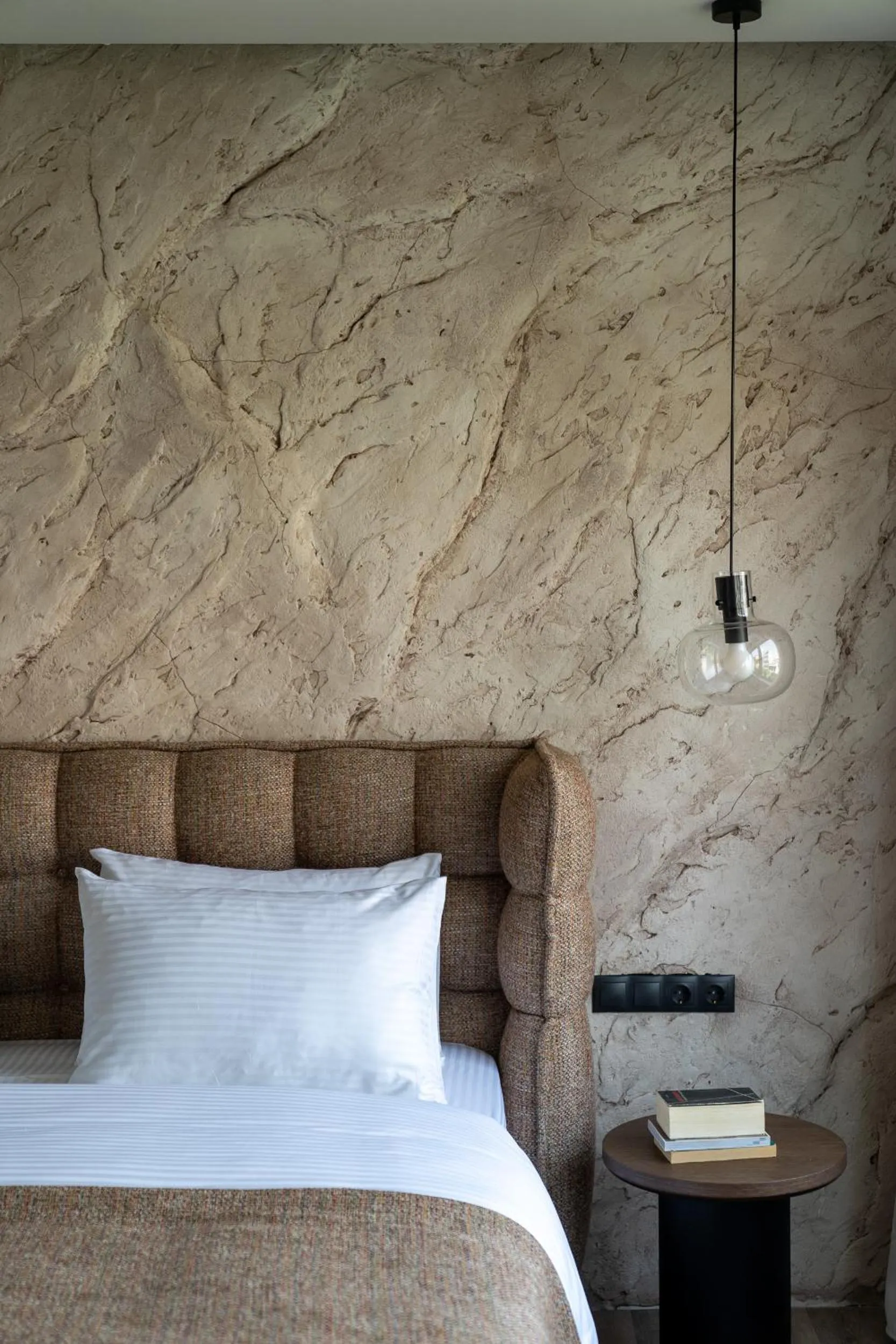 Bed in Athens Design Suites