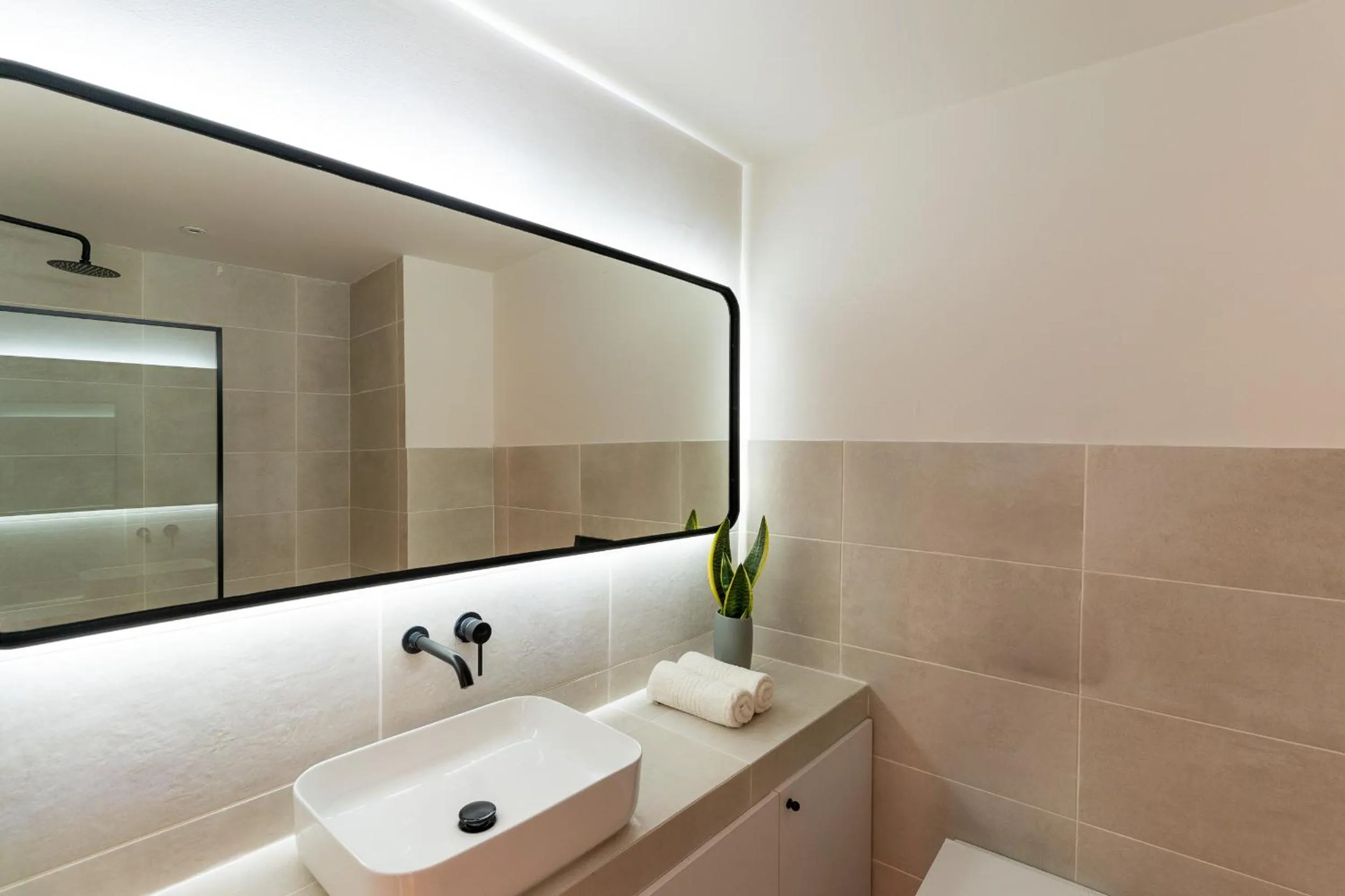 Bathroom in Athens Design Suites