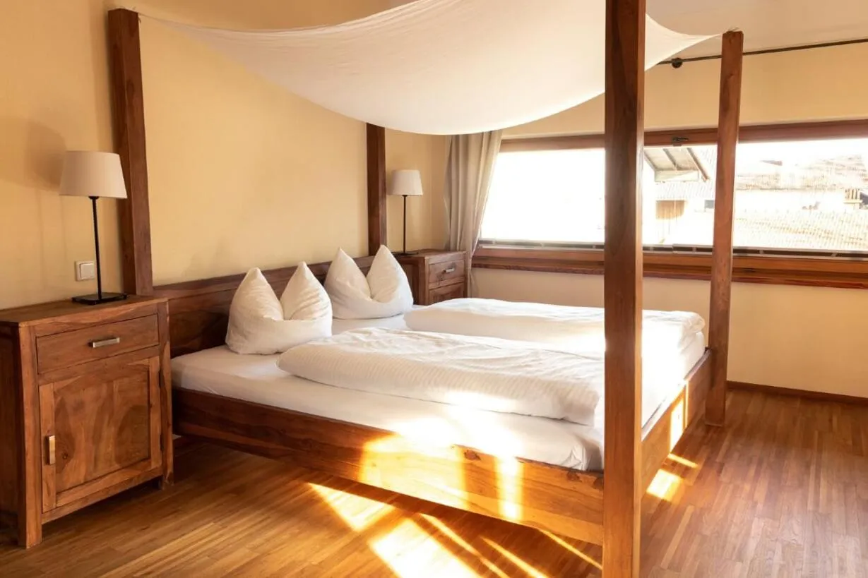 Bed in Gasthaus Murauer