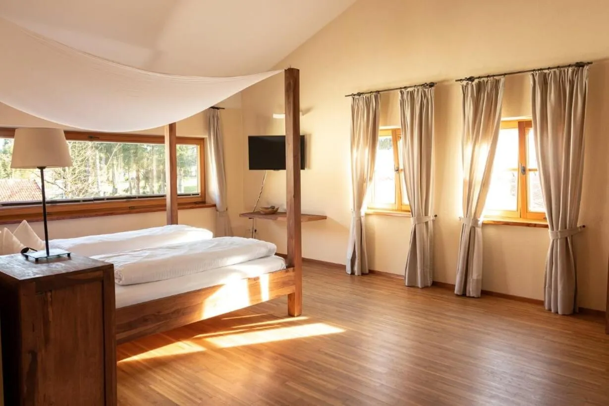 Bed in Gasthaus Murauer