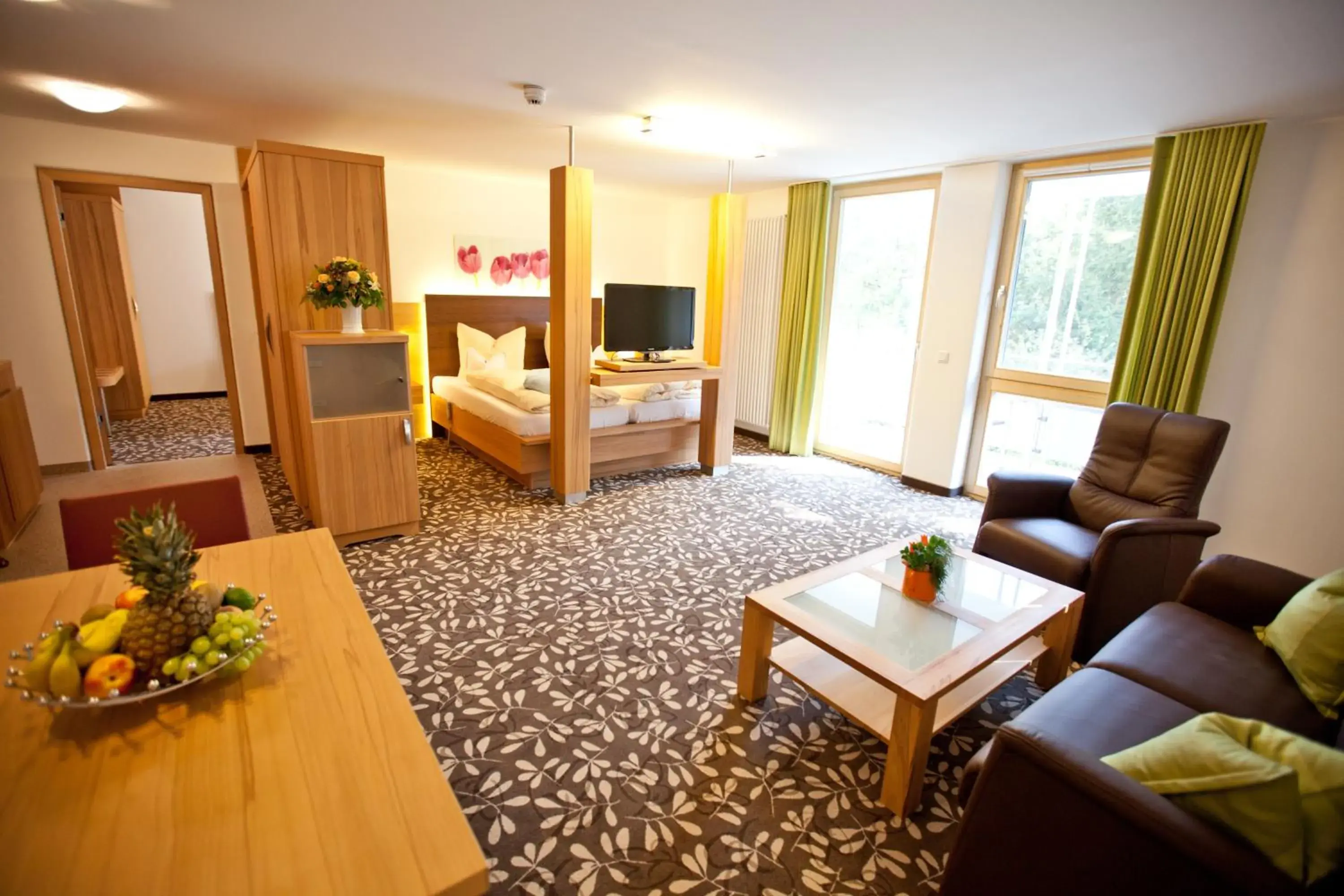 Superior Quadruple Room - single occupancy in Hotel und Appartementhof Waldeck Superior Quadruple Room - single occupancy in Hotel und Appartementhof Waldeck