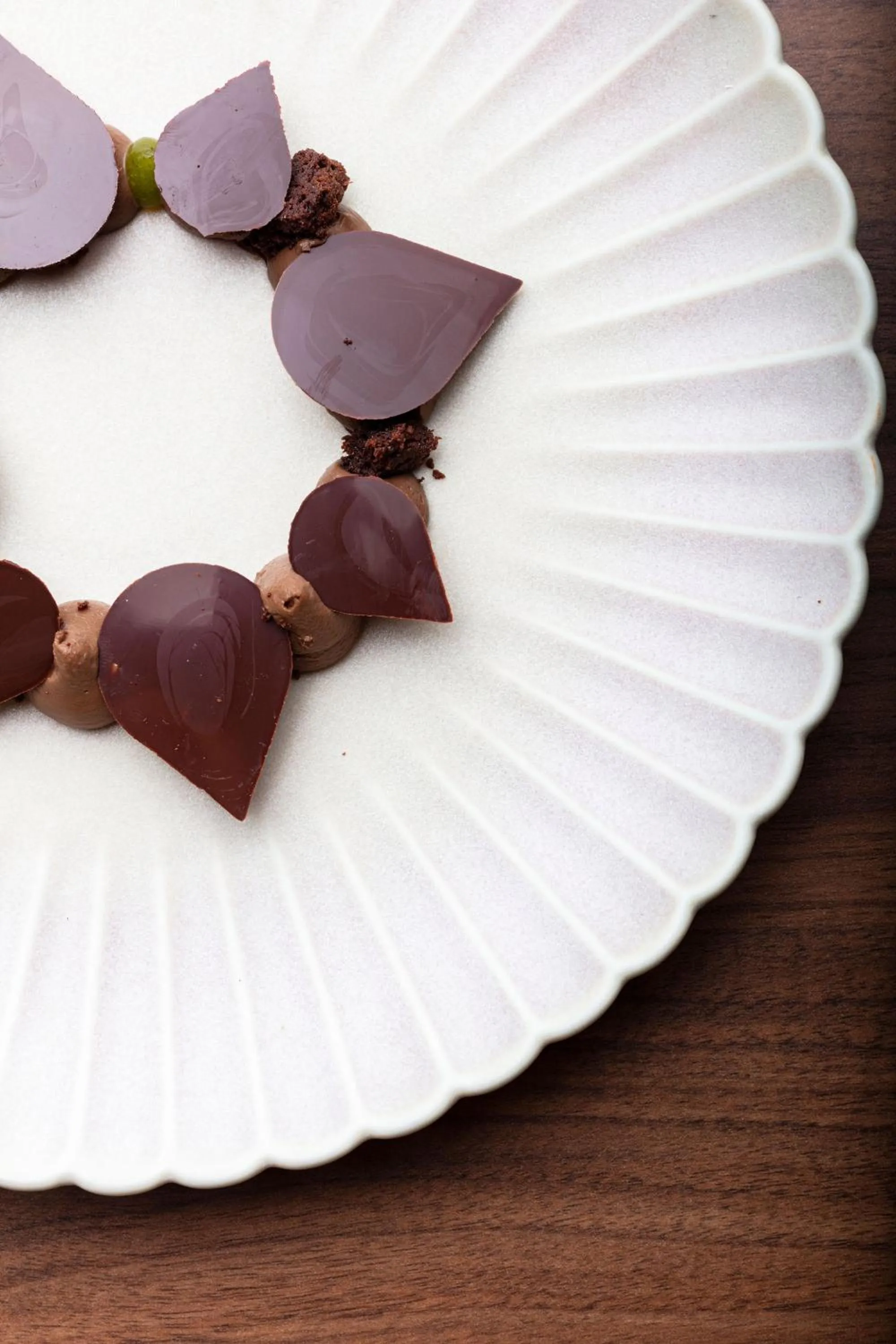 Food in Hôtel et Restaurant La Bastide Bourrelly - Mathias Dandine