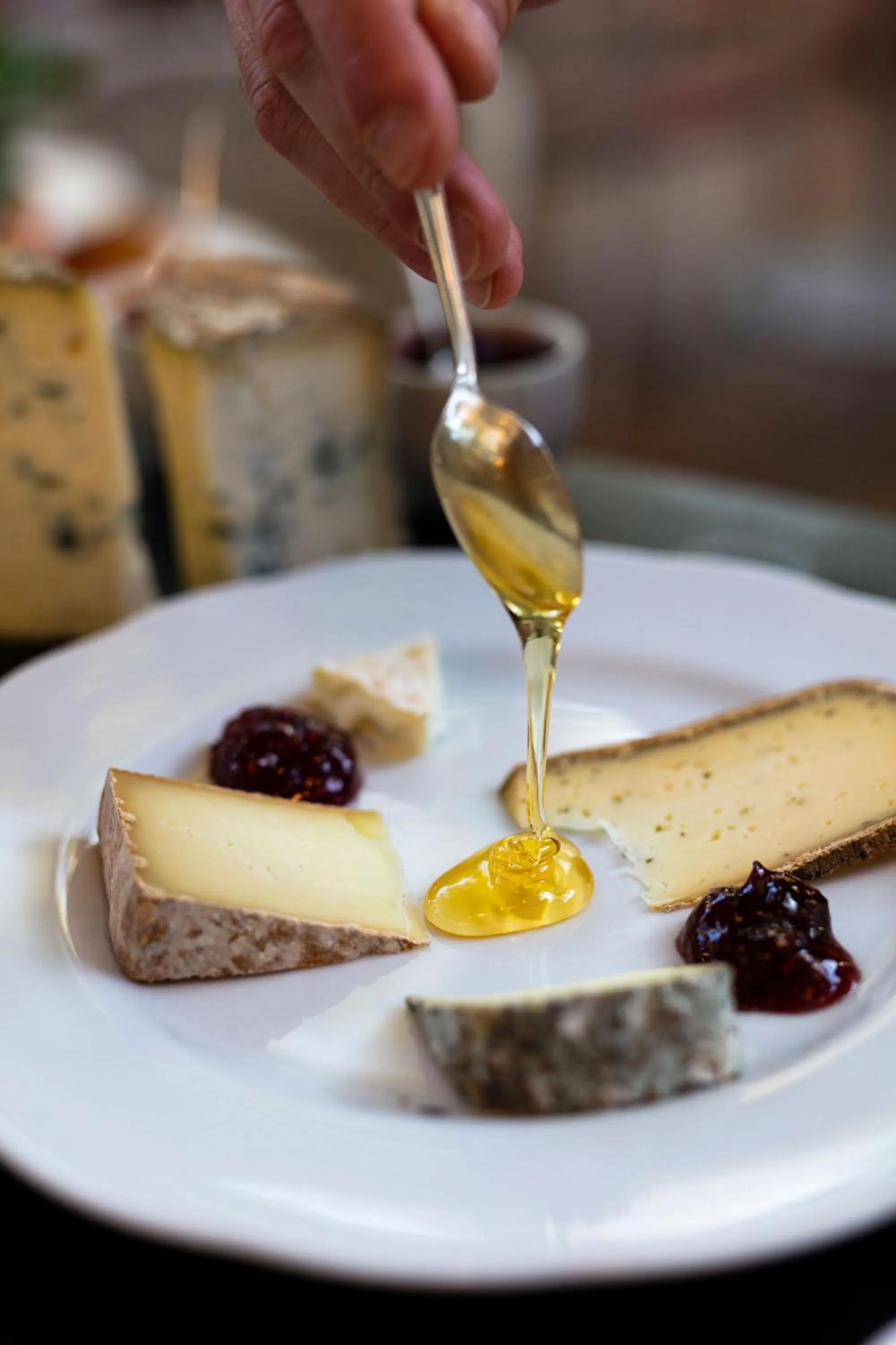 Food in Hôtel et Restaurant La Bastide Bourrelly - Mathias Dandine
