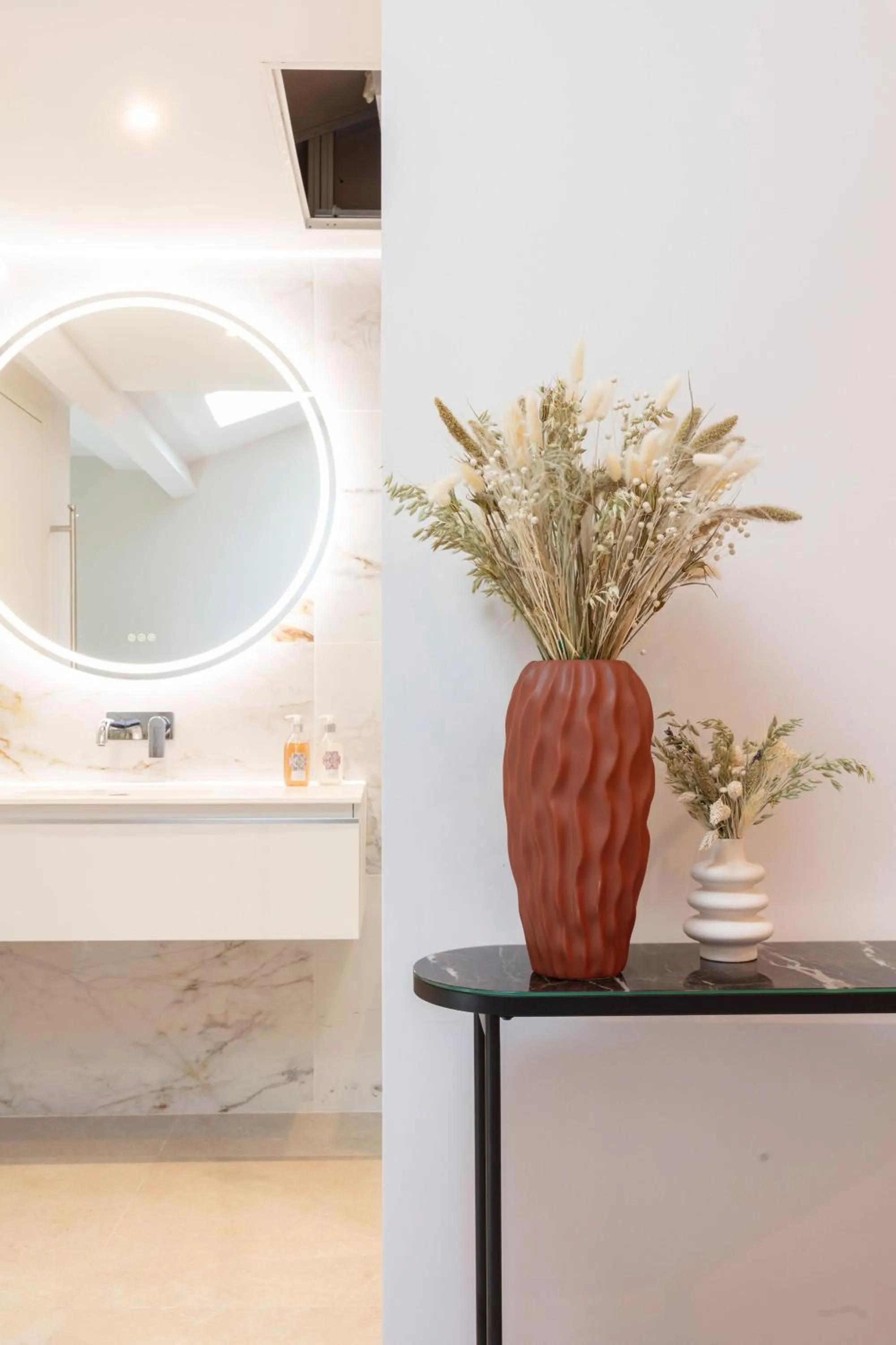 Bathroom in Hôtel et Restaurant La Bastide Bourrelly - Mathias Dandine