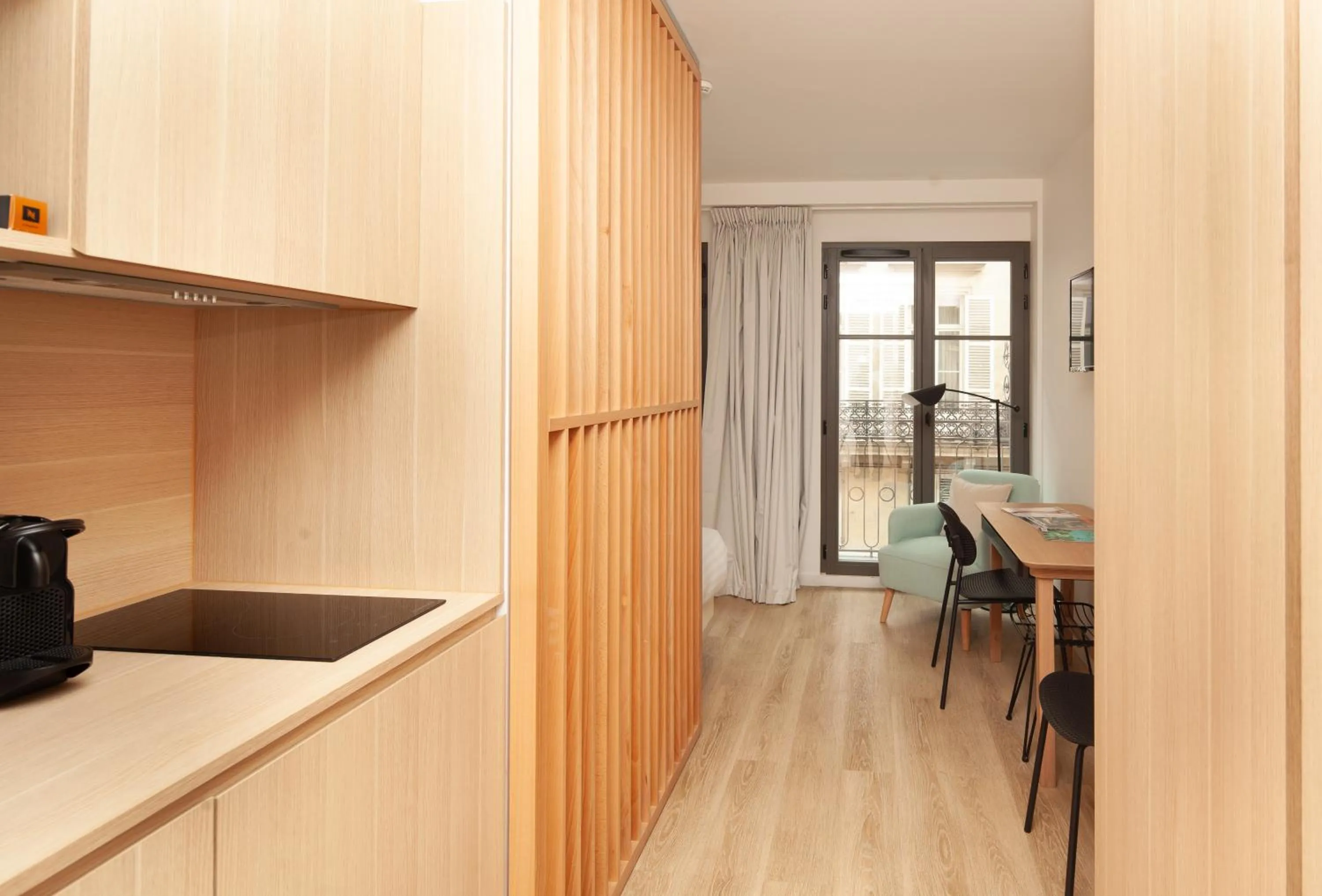 Kitchen or kitchenette in FINESTATE Coliving Champs-Elysées
