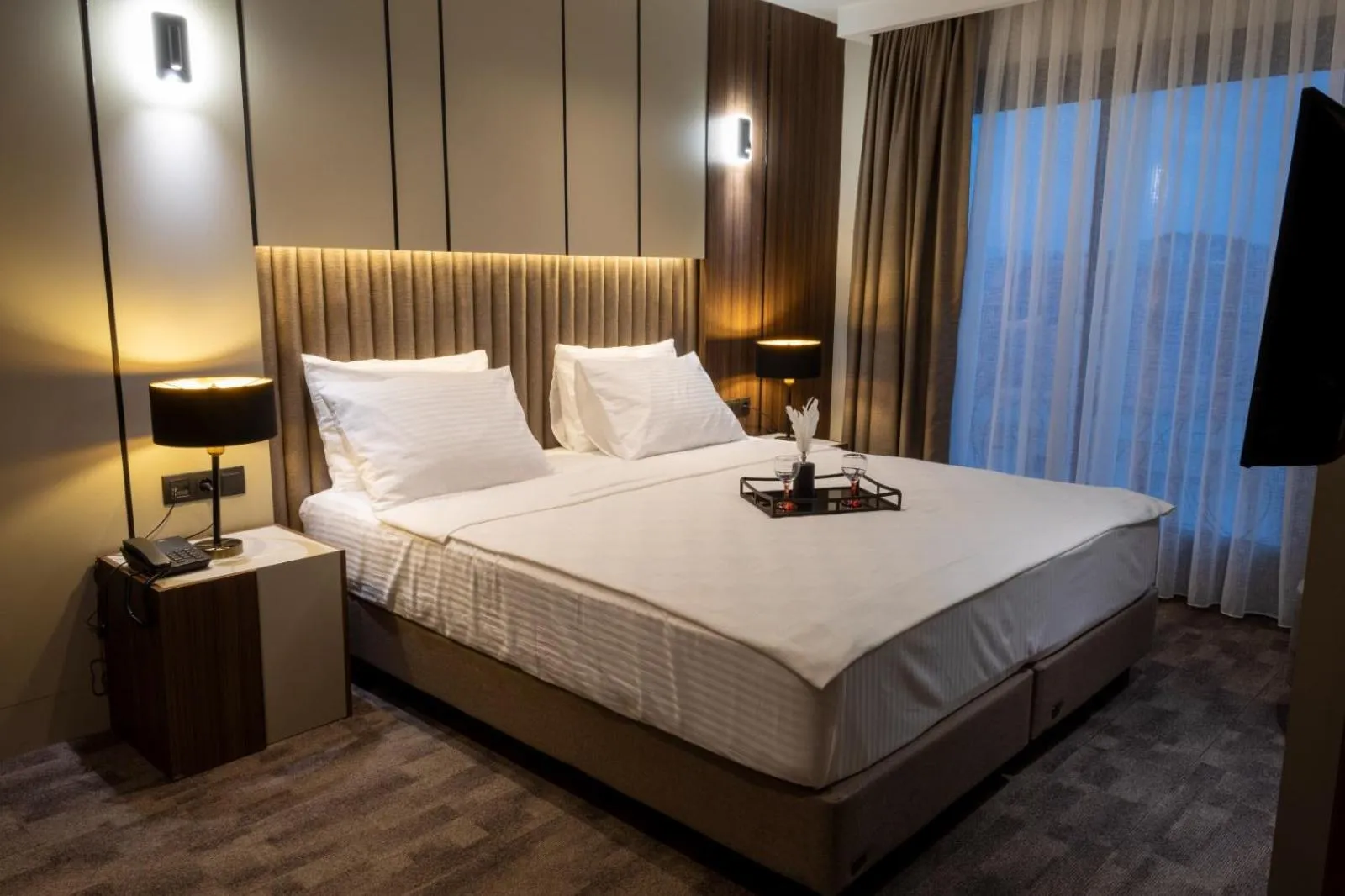 Bed in Monalisa Hotels KUŞADASI