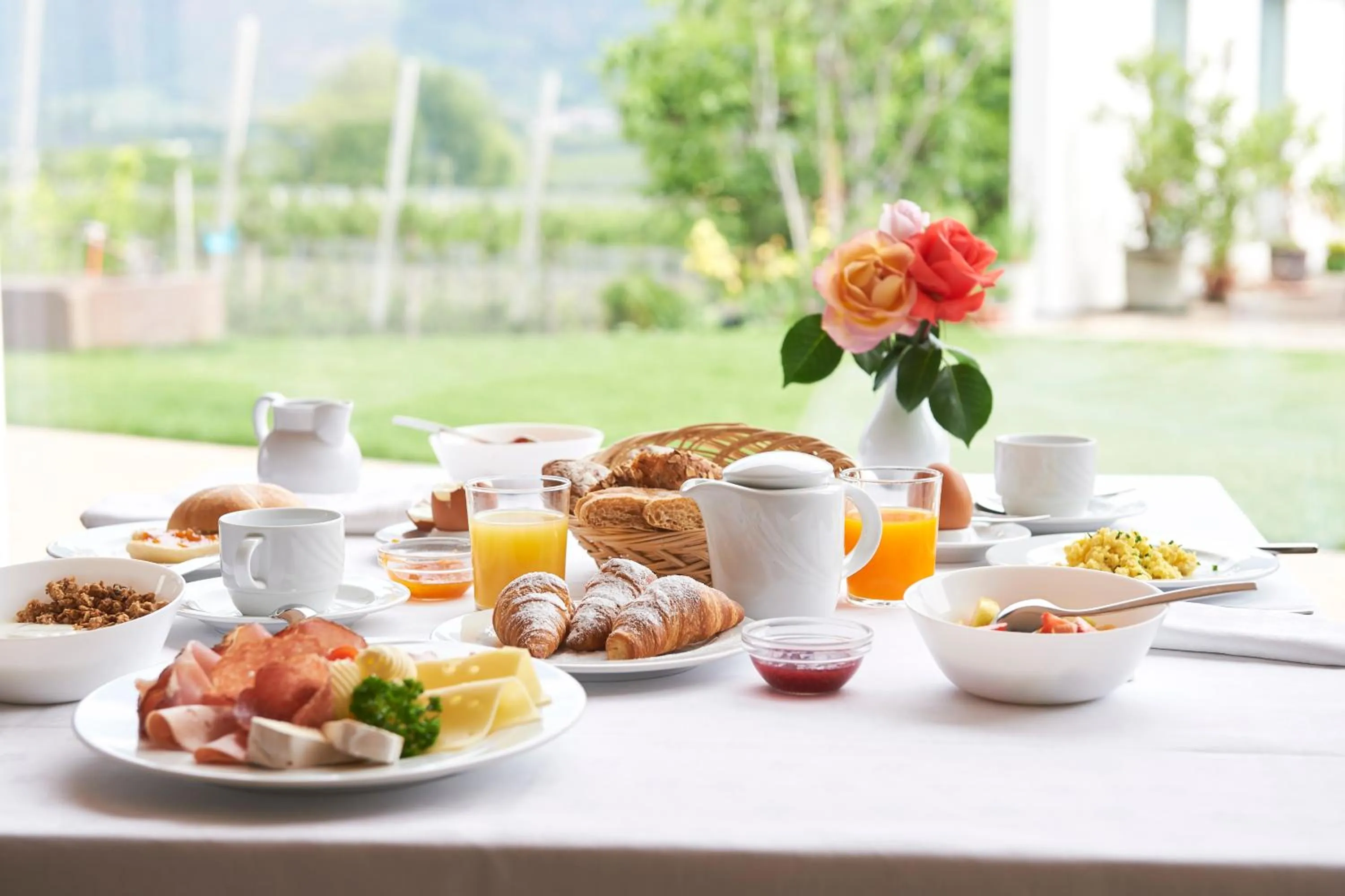 Breakfast in Hotel Gantkofel