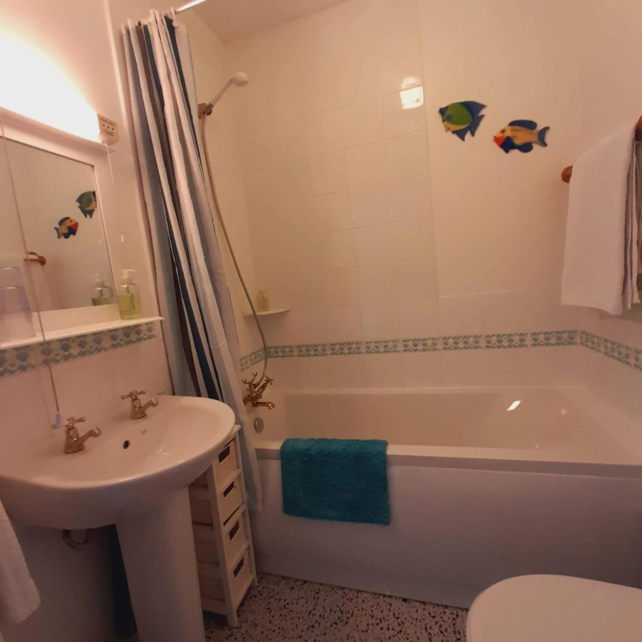 Bathroom in Saffron House