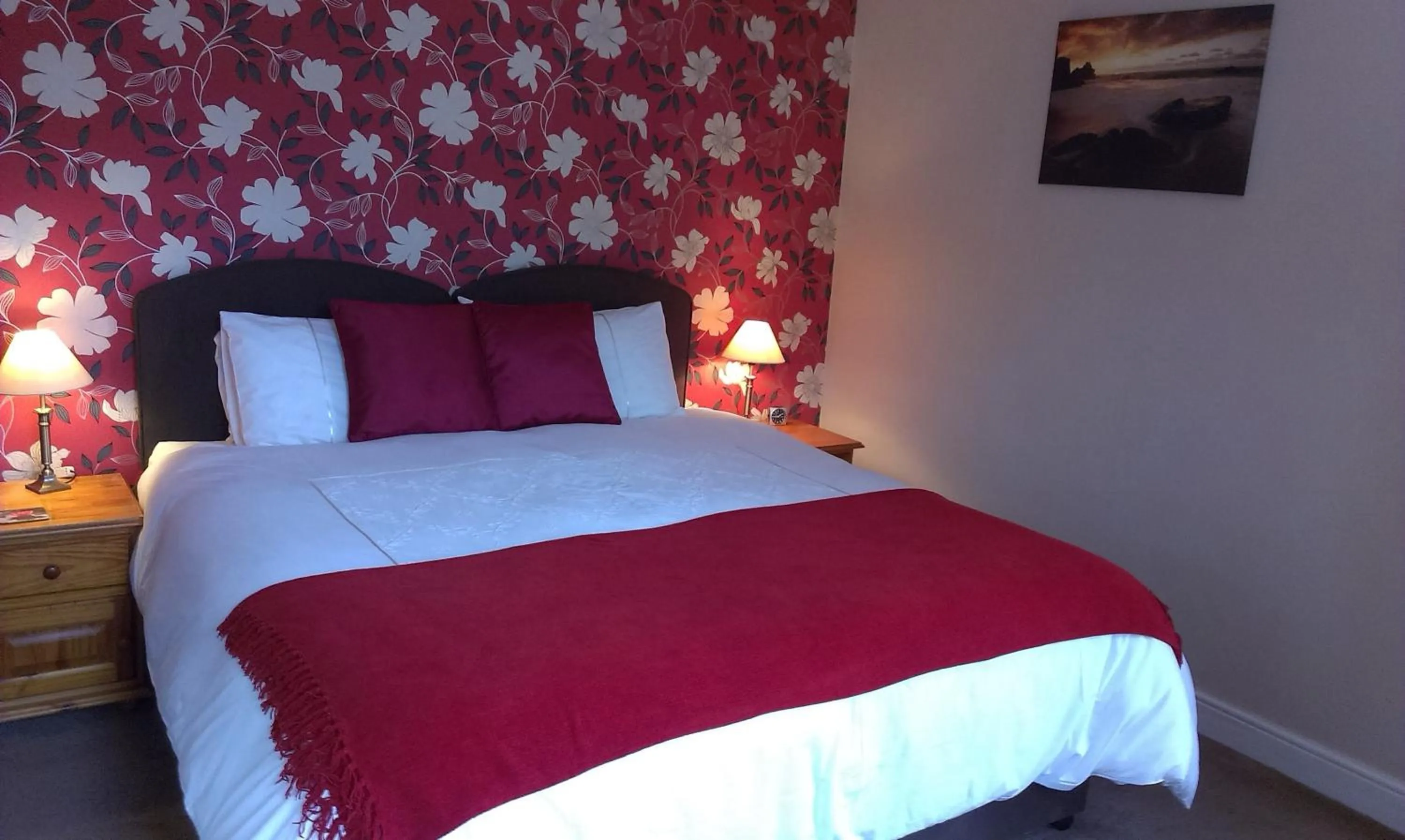 Bedroom, Bed in Saffron House