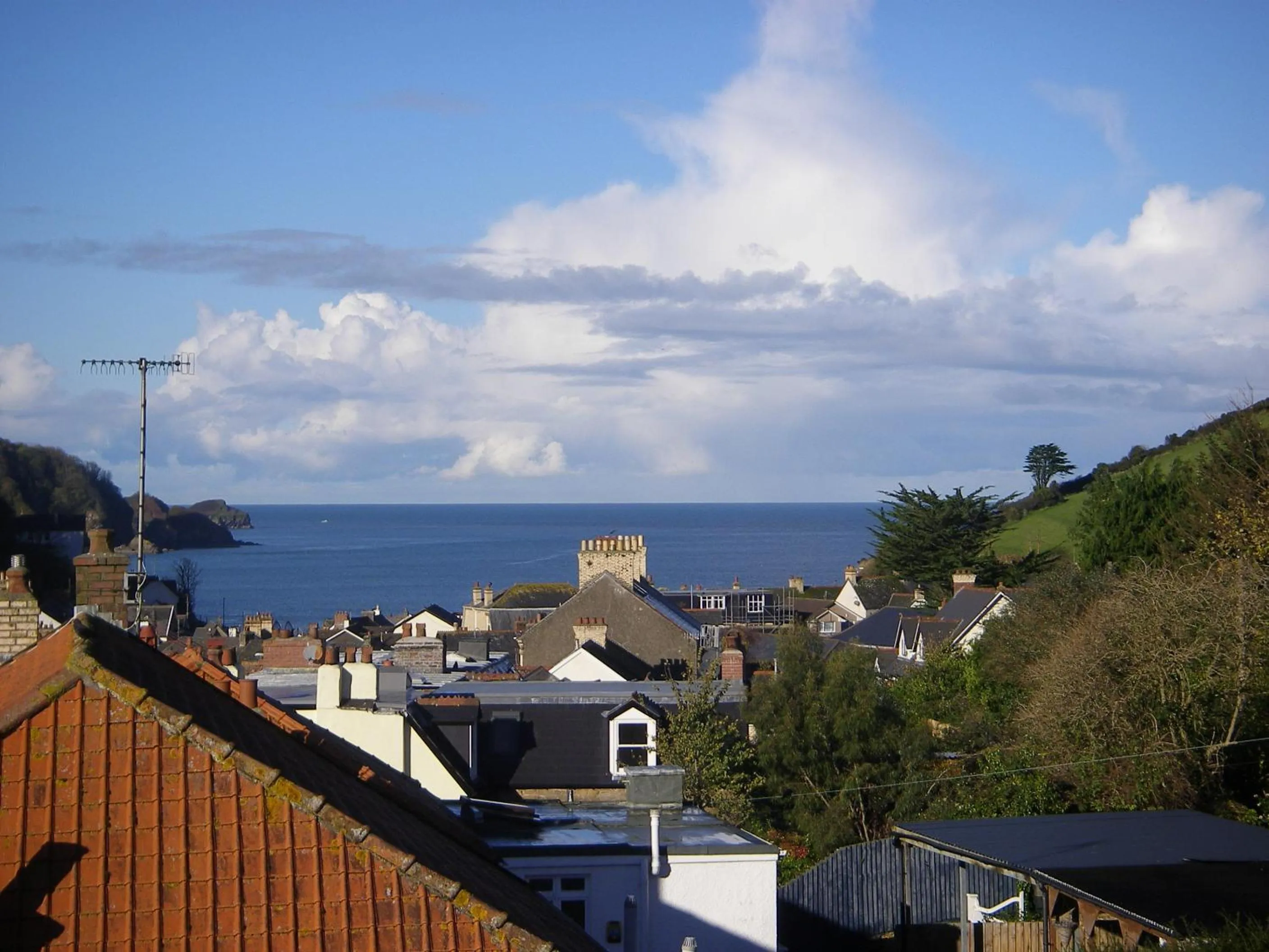 Sea view in Saffron House