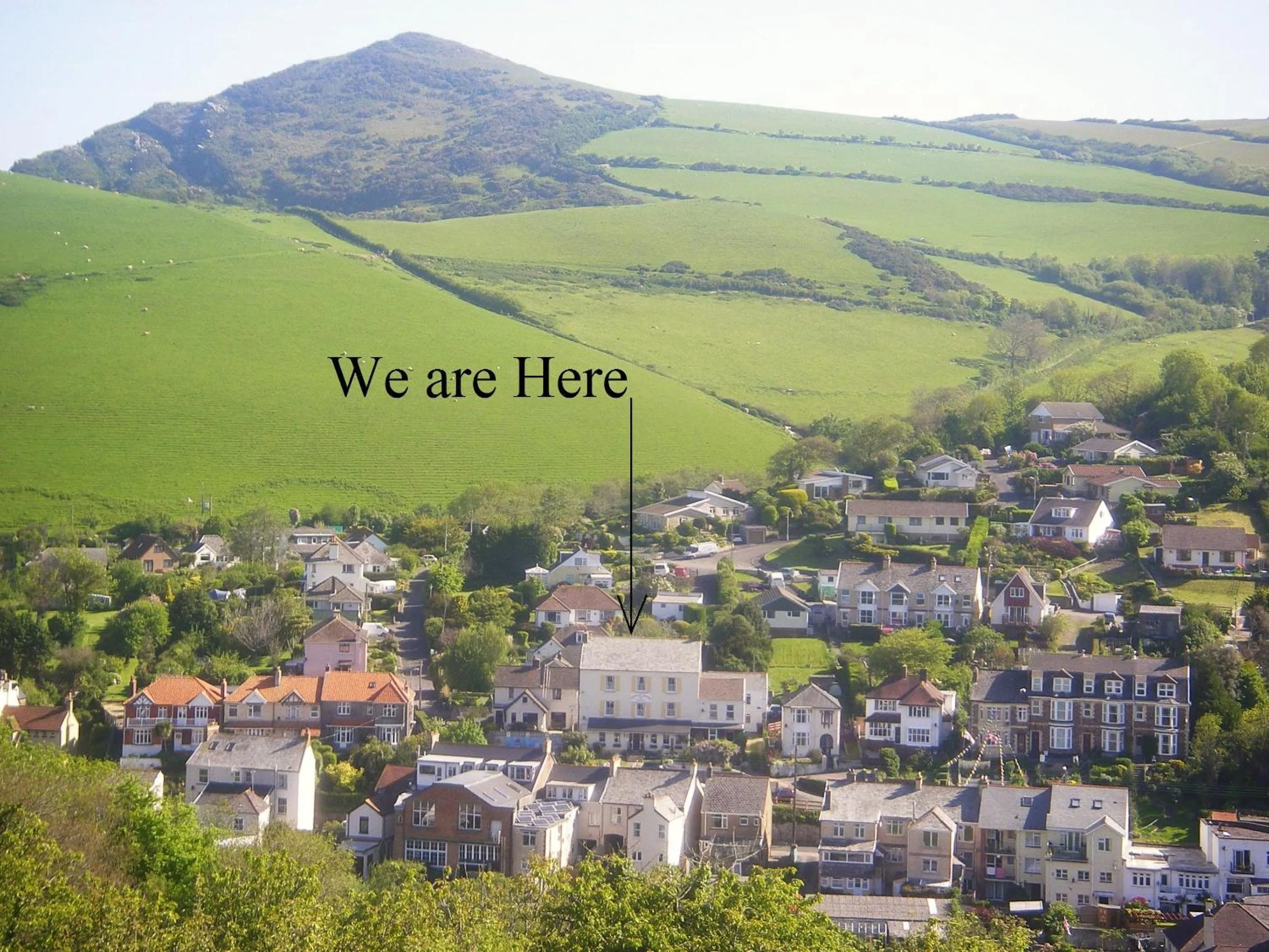 Bird's eye view in Saffron House