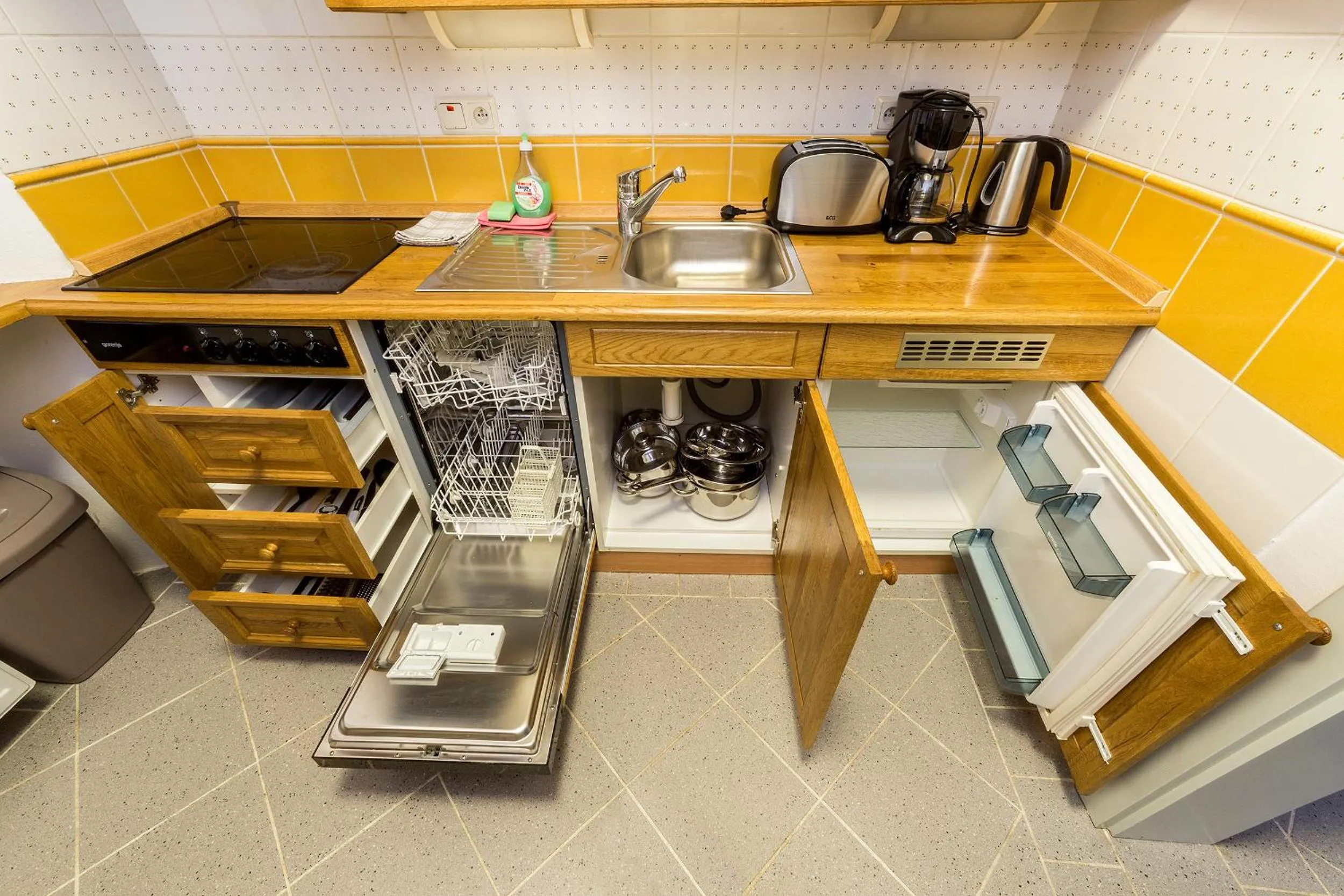 Kitchen or kitchenette in Vila Krumlov