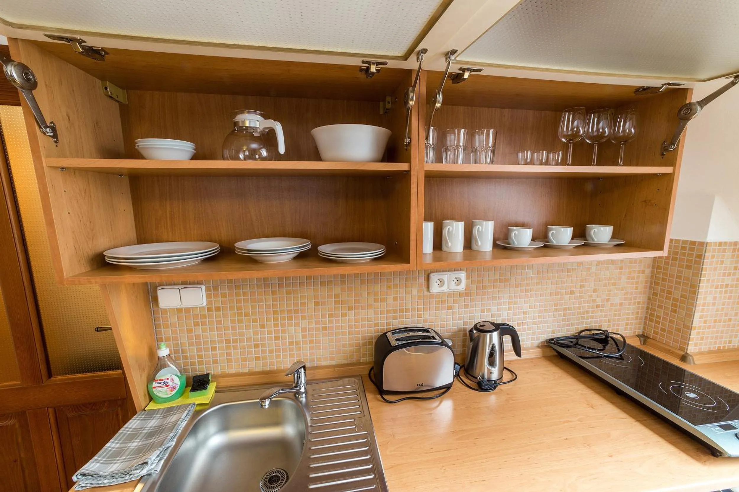 Kitchen or kitchenette in Vila Krumlov