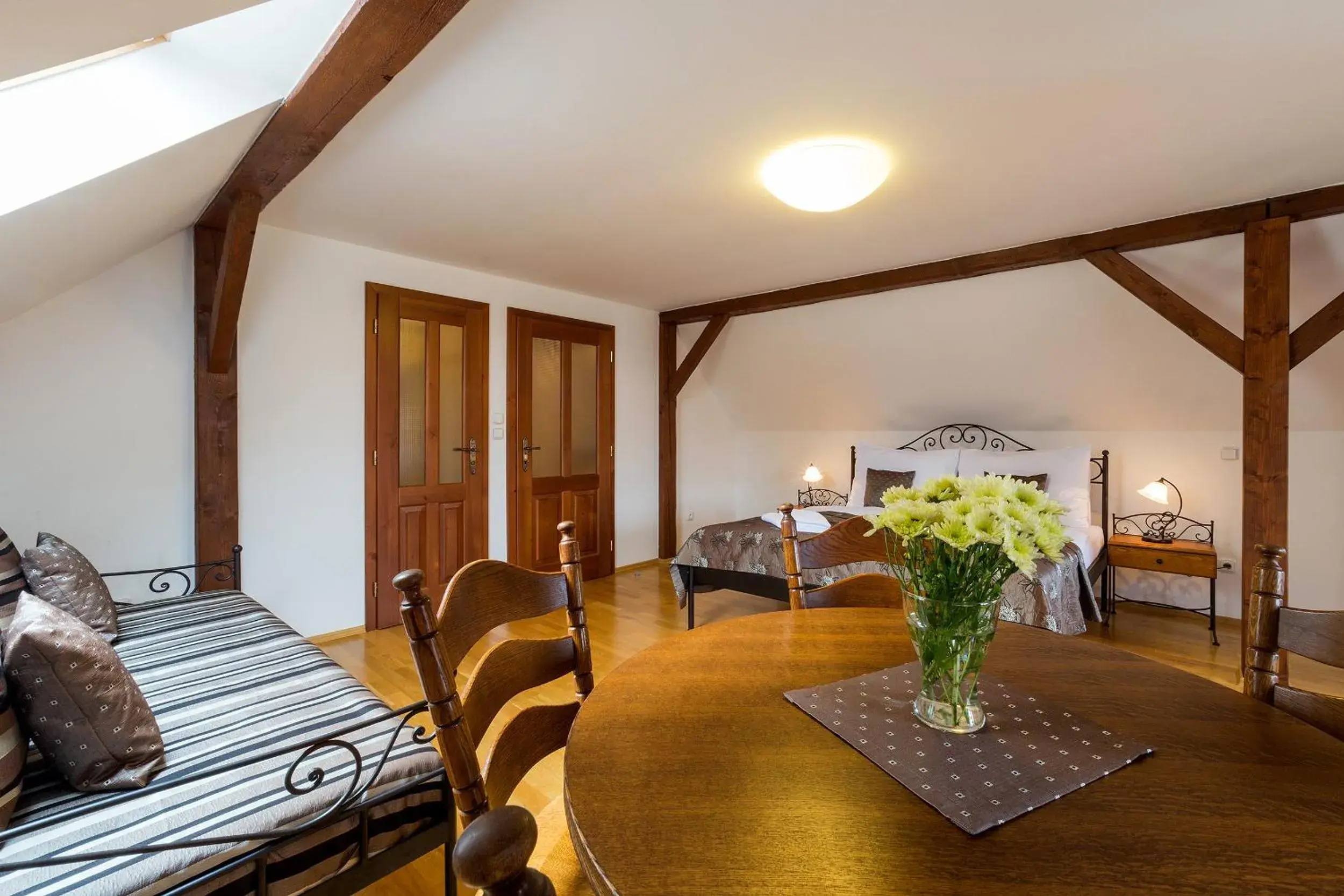 Living room in Vila Krumlov Living room in Vila Krumlov