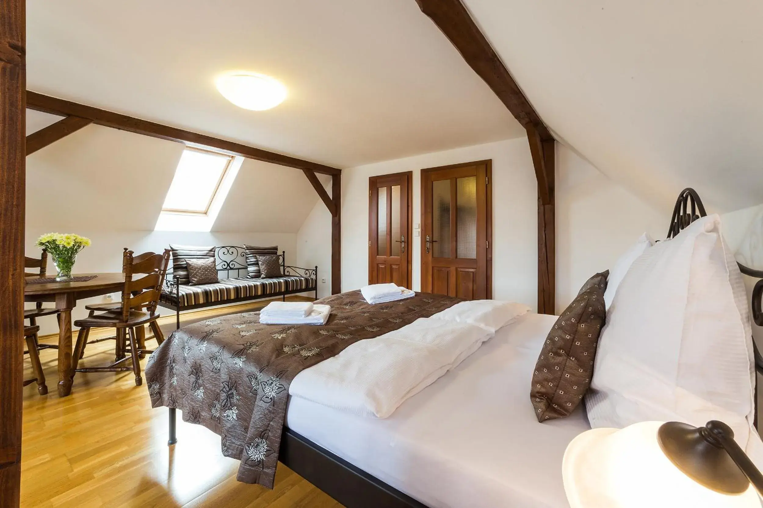 Living room, Bed in Vila Krumlov Living room, Bed in Vila Krumlov