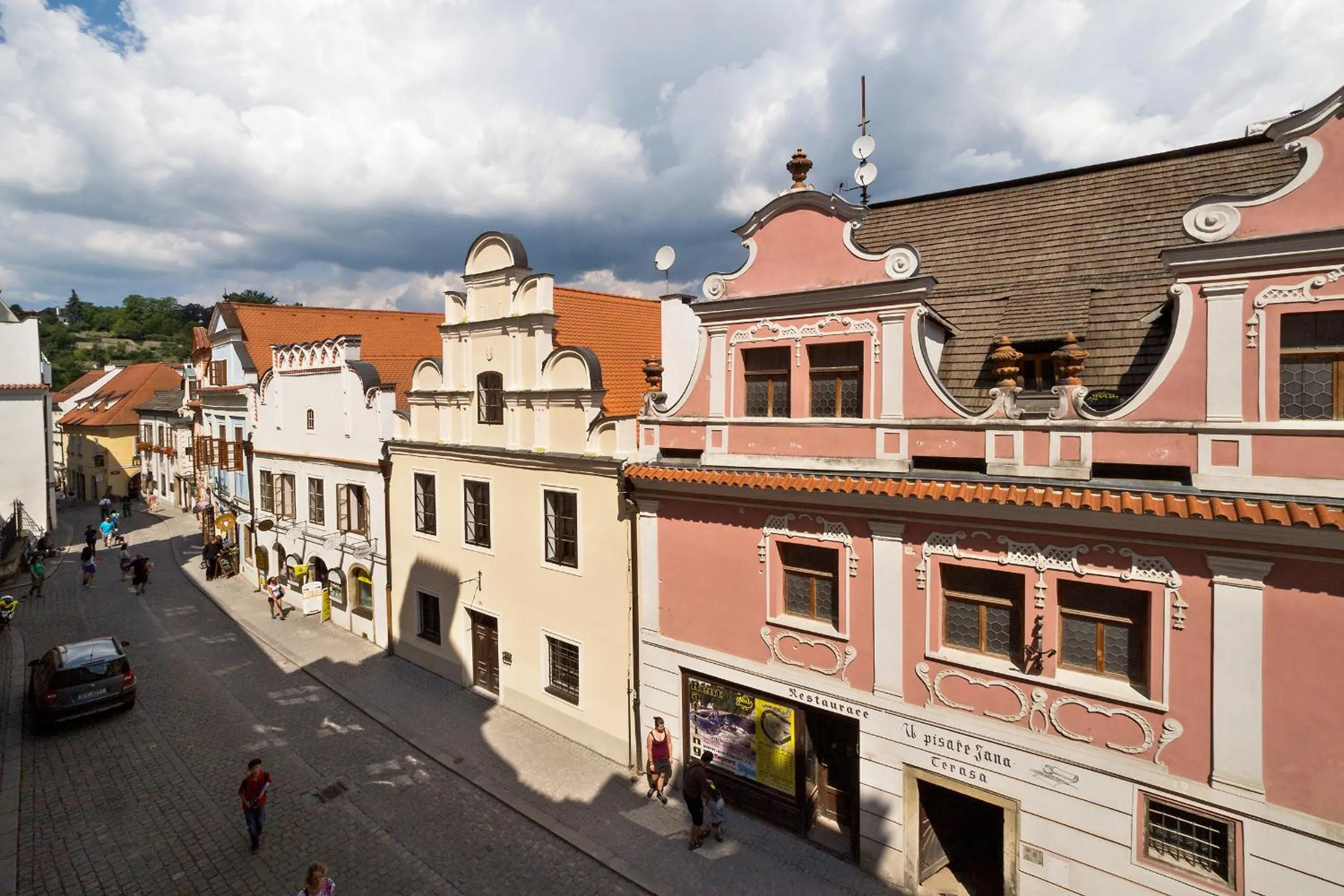 Facade/entrance in Vila Krumlov