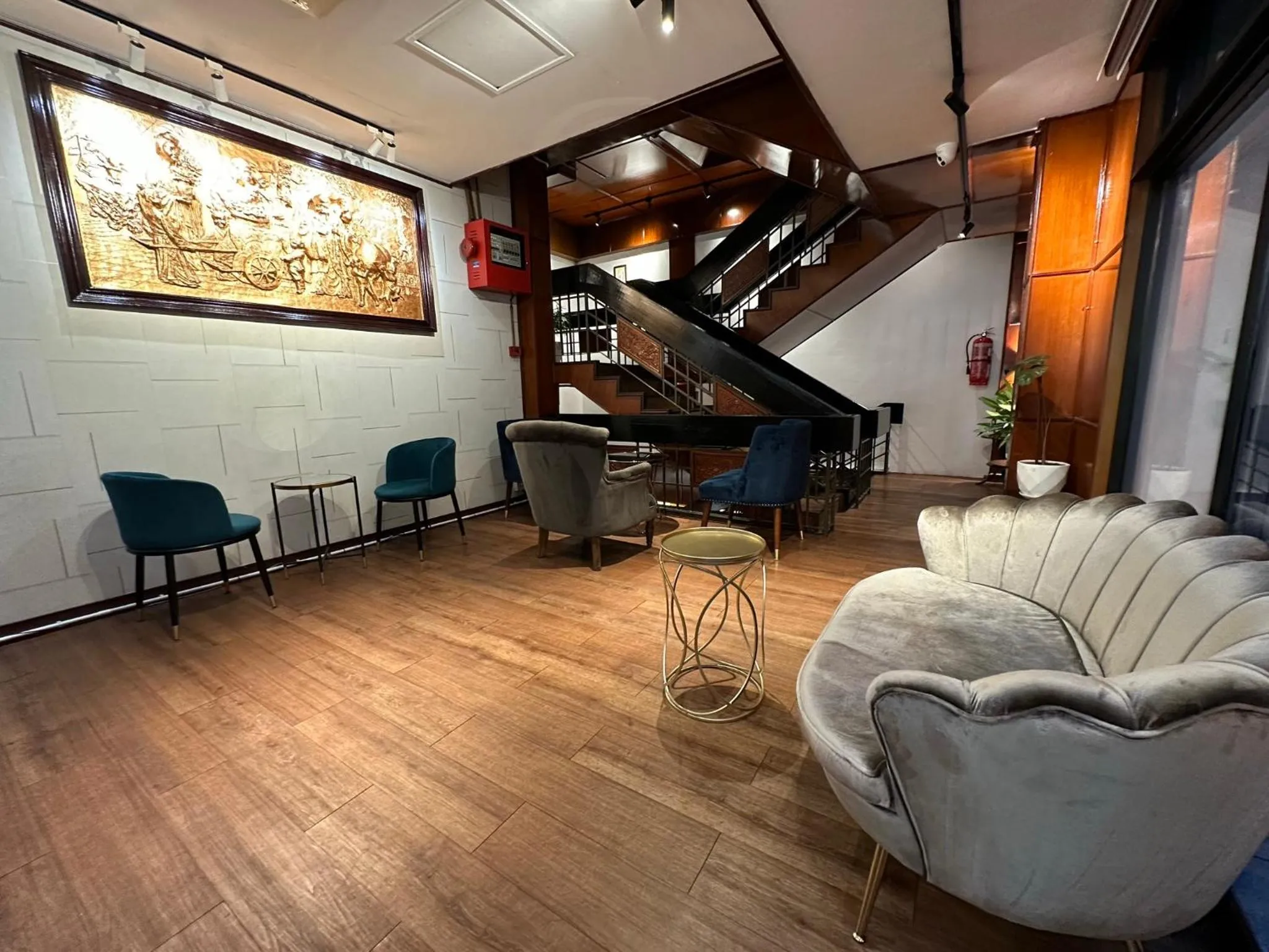 Lobby or reception in CU Boutique Hotel