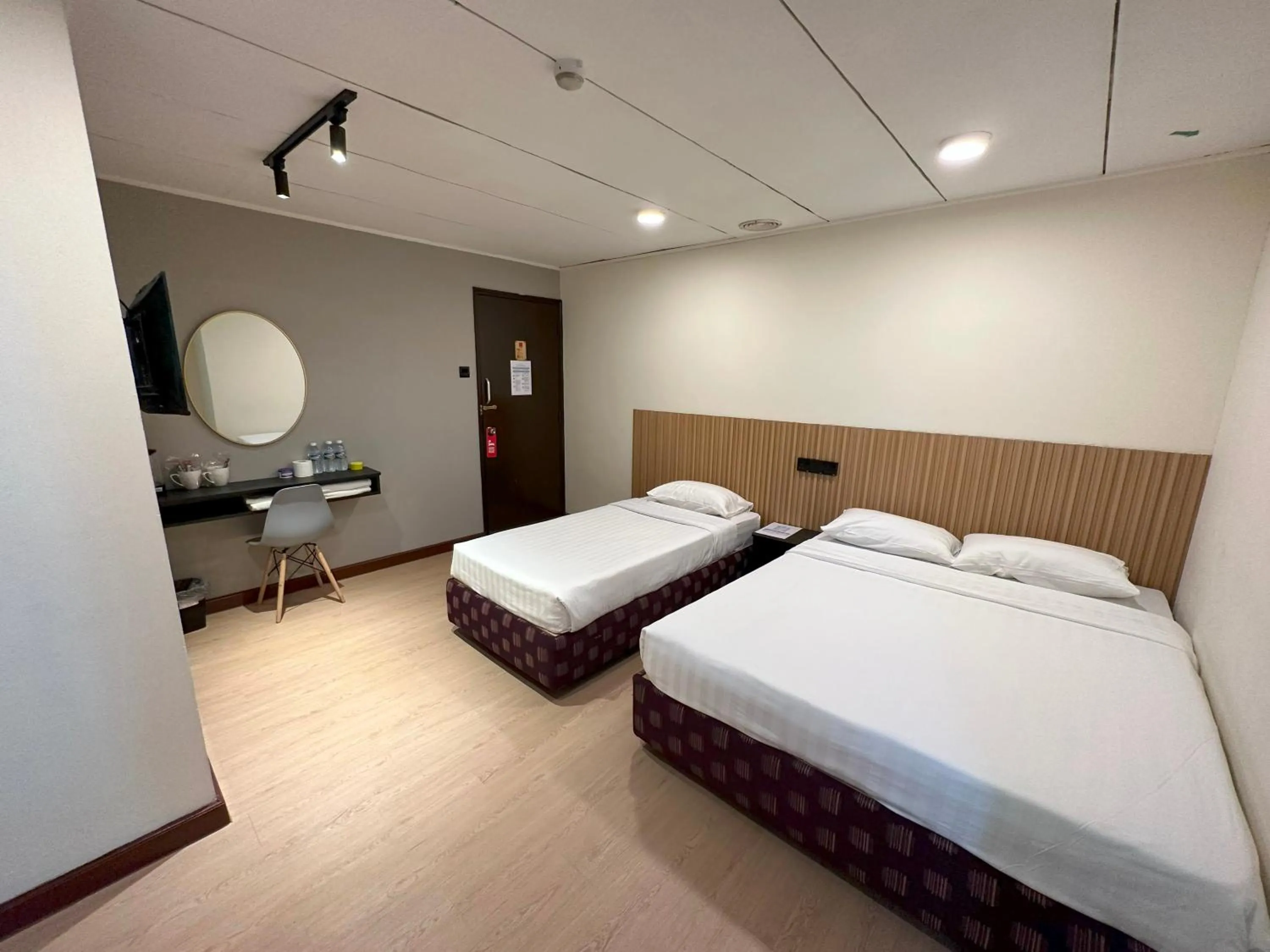 Bed in CU Boutique Hotel