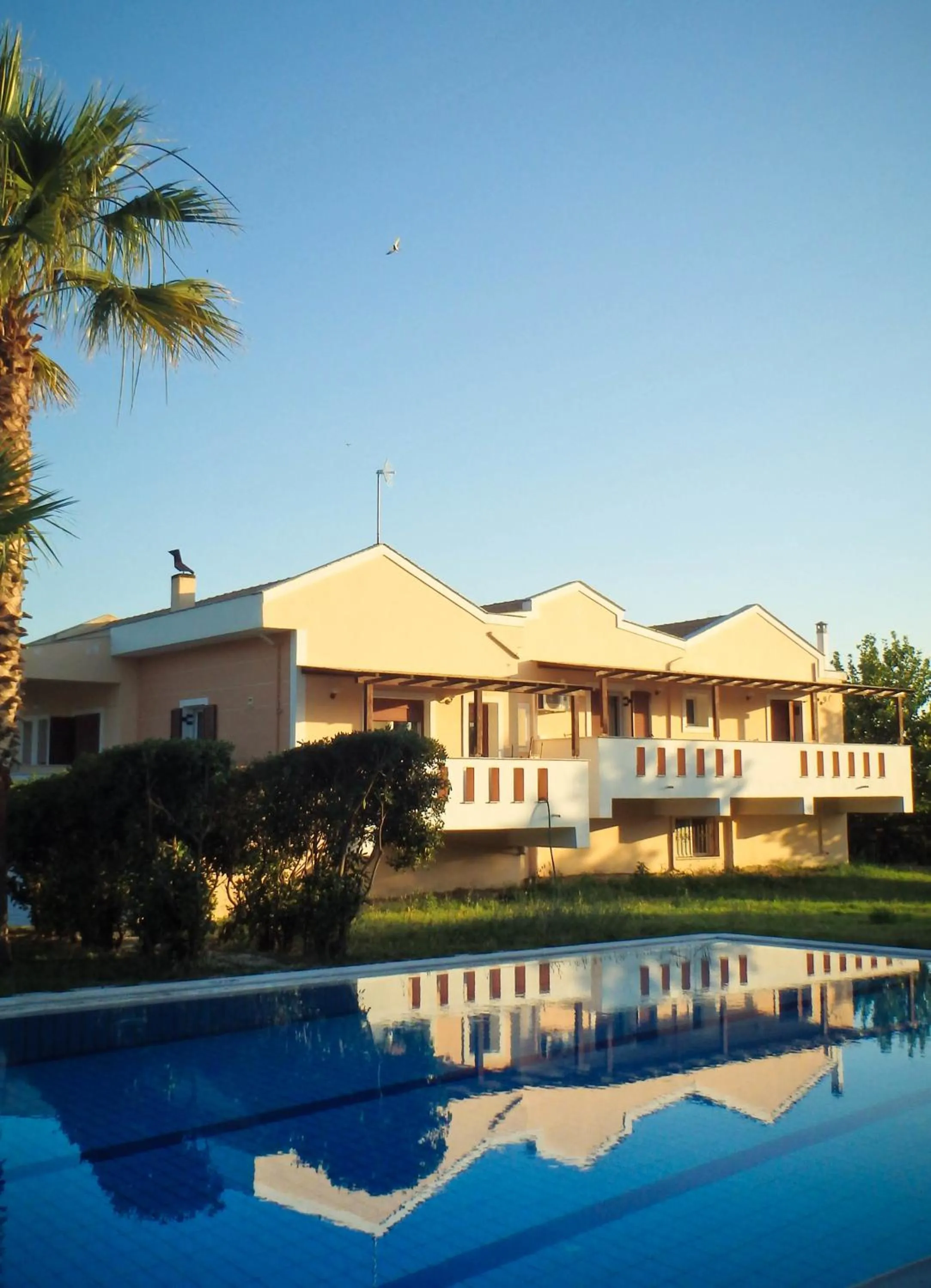 Swimming pool in Leone Luxury Villas