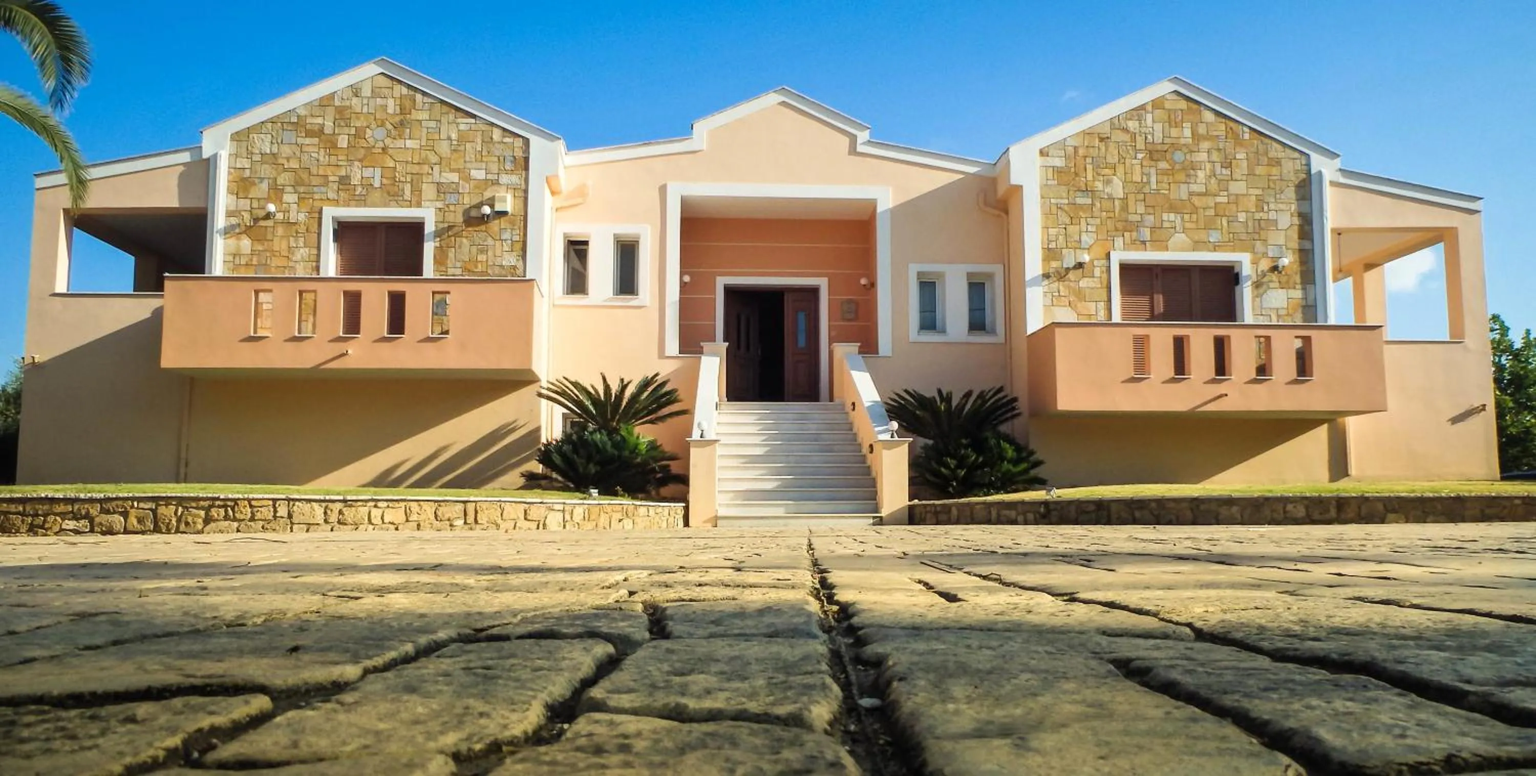 Facade/entrance in Leone Luxury Villas
