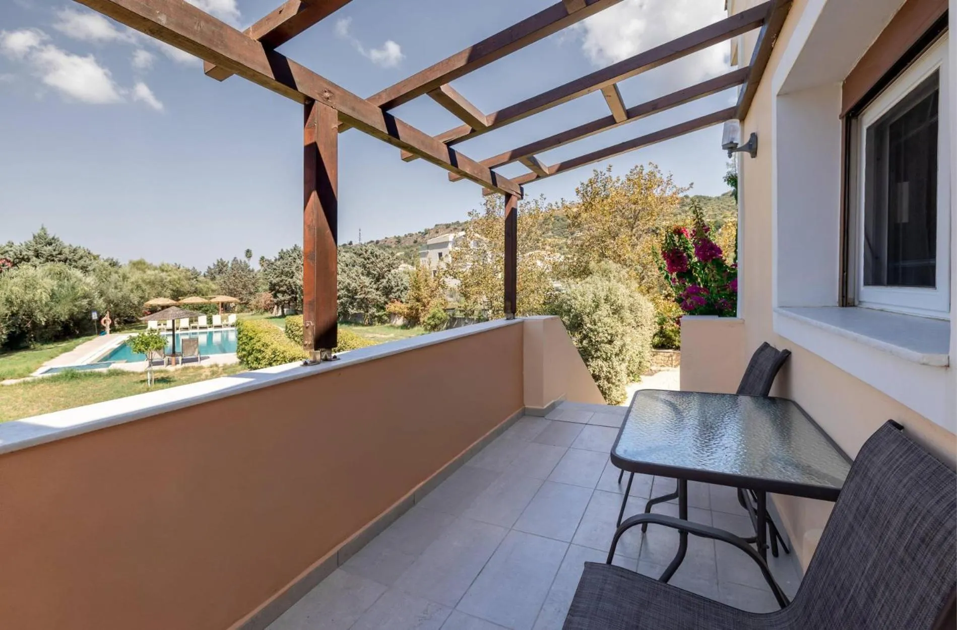 Patio in Leone Luxury Villas