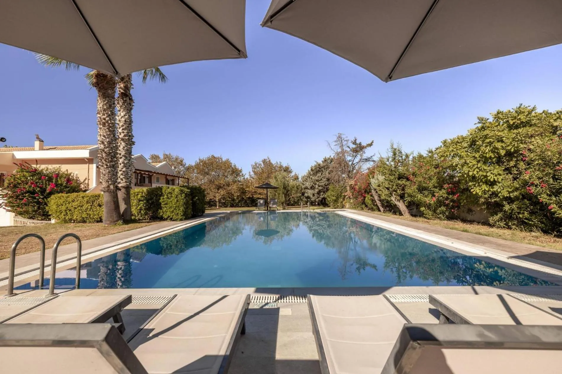 Patio in Leone Luxury Villas