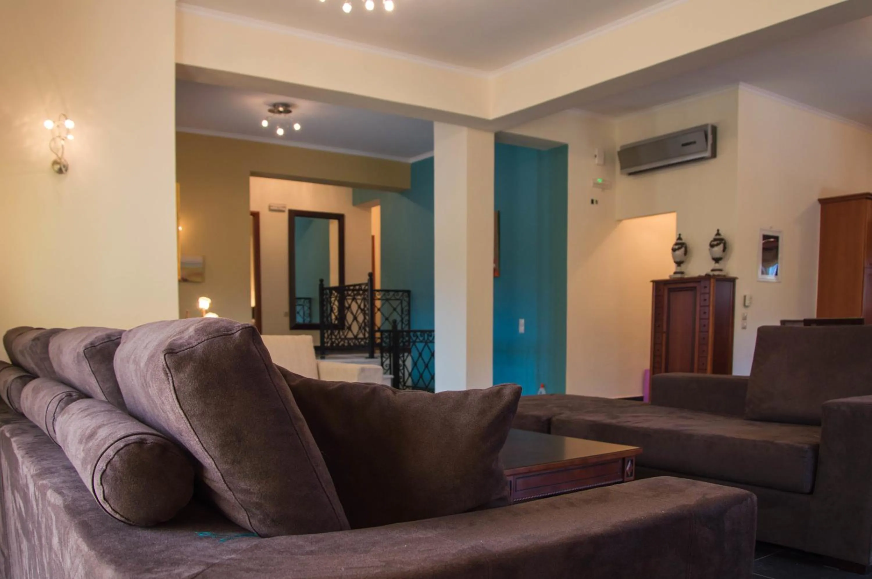 Living room in Leone Luxury Villas