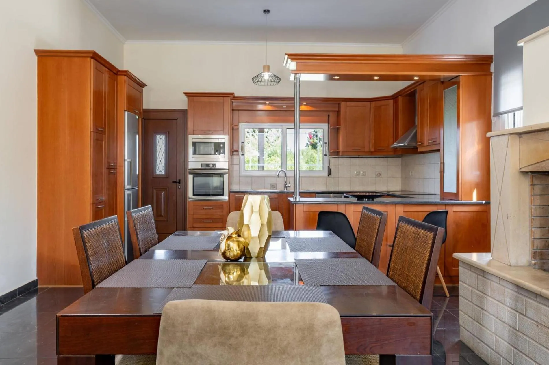 Kitchen or kitchenette in Leone Luxury Villas