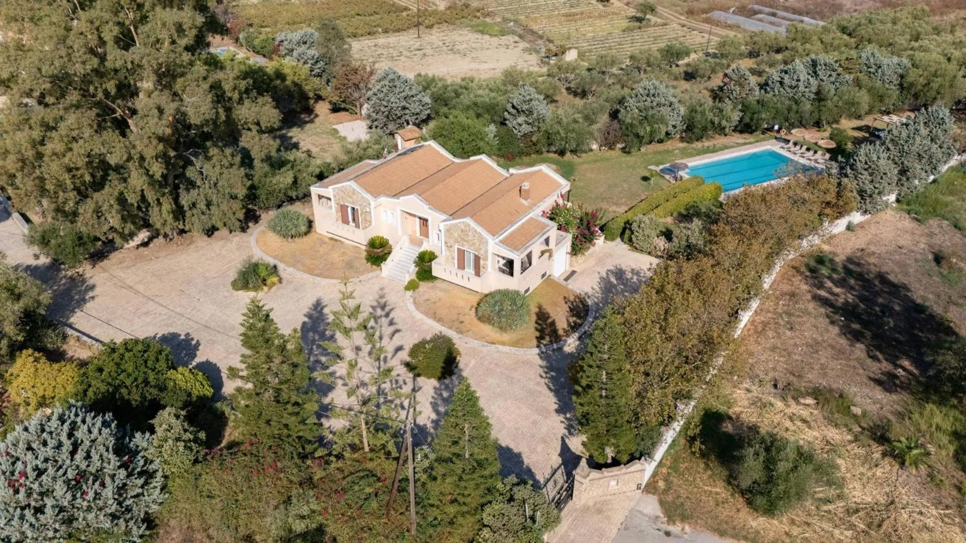 Floor plan in Leone Luxury Villas