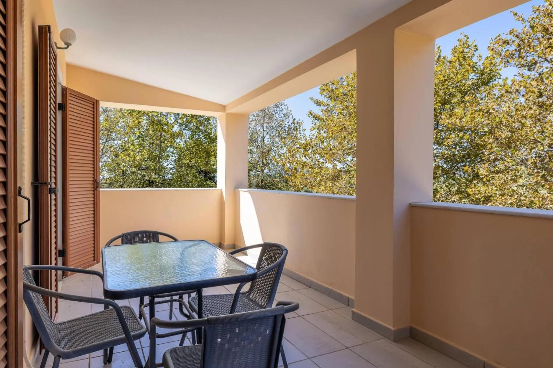 Patio in Leone Luxury Villas