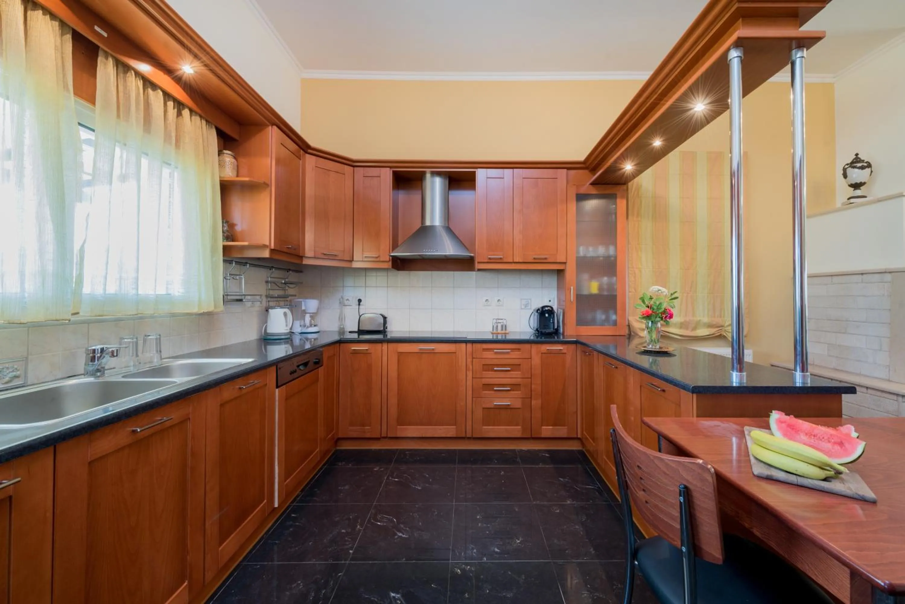 Kitchen or kitchenette in Leone Luxury Villas