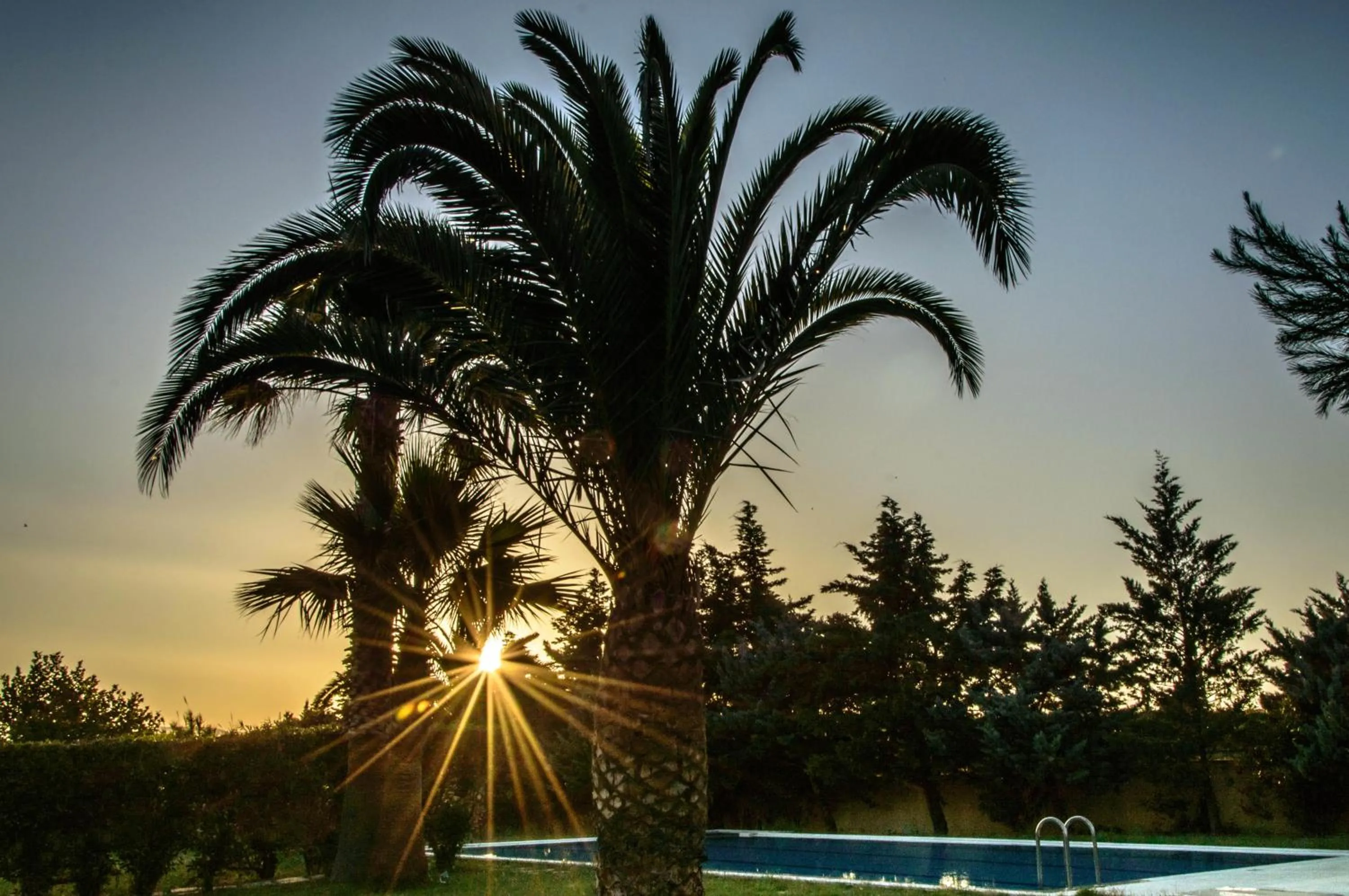 Sunrise in Leone Luxury Villas