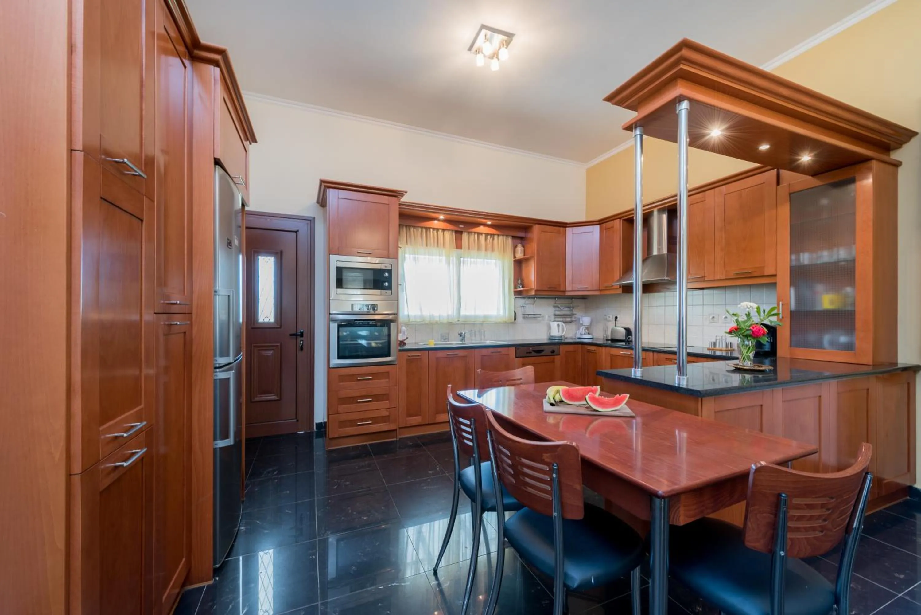 Kitchen or kitchenette in Leone Luxury Villas