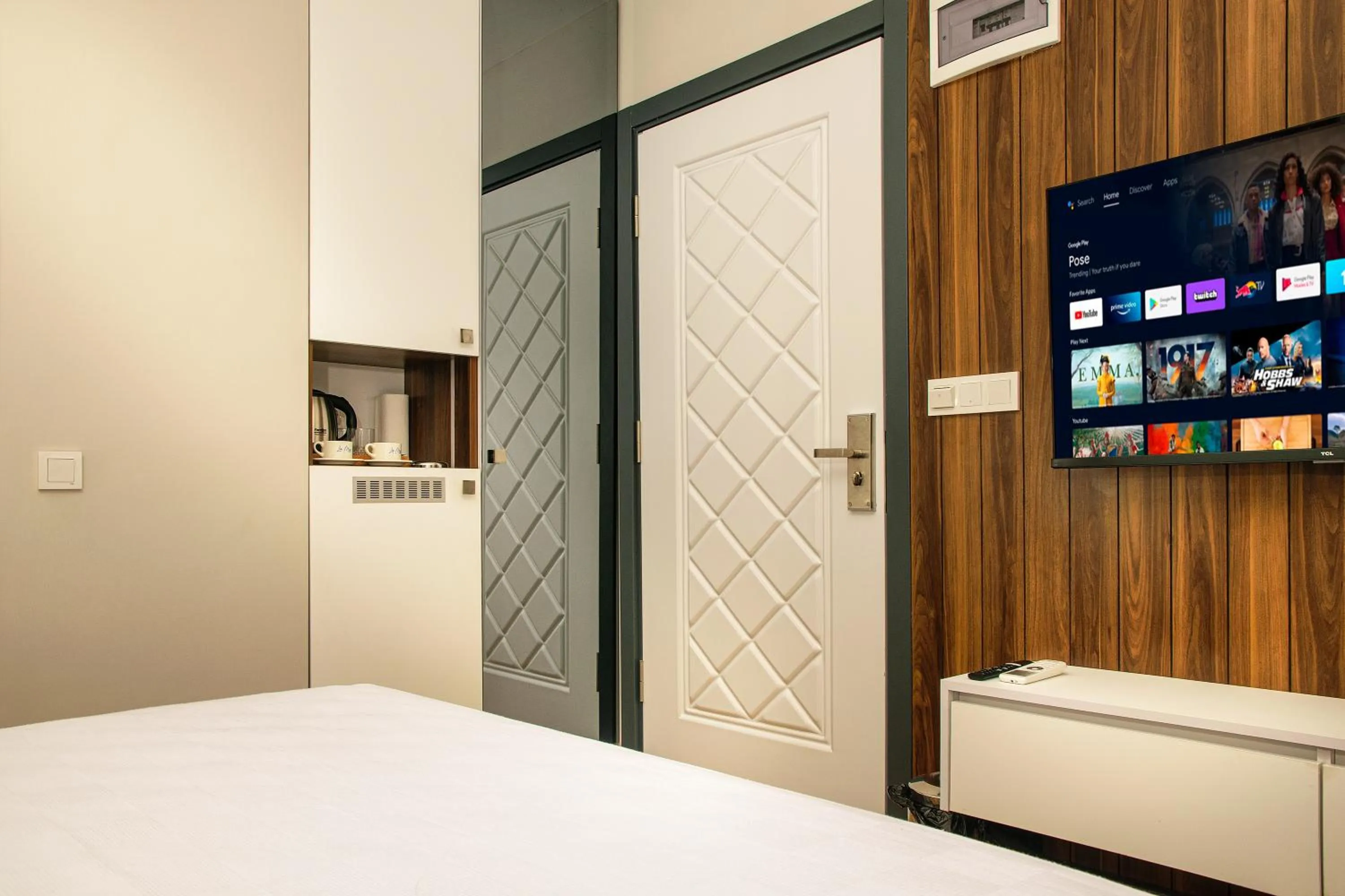 Bed in La Mia Suites