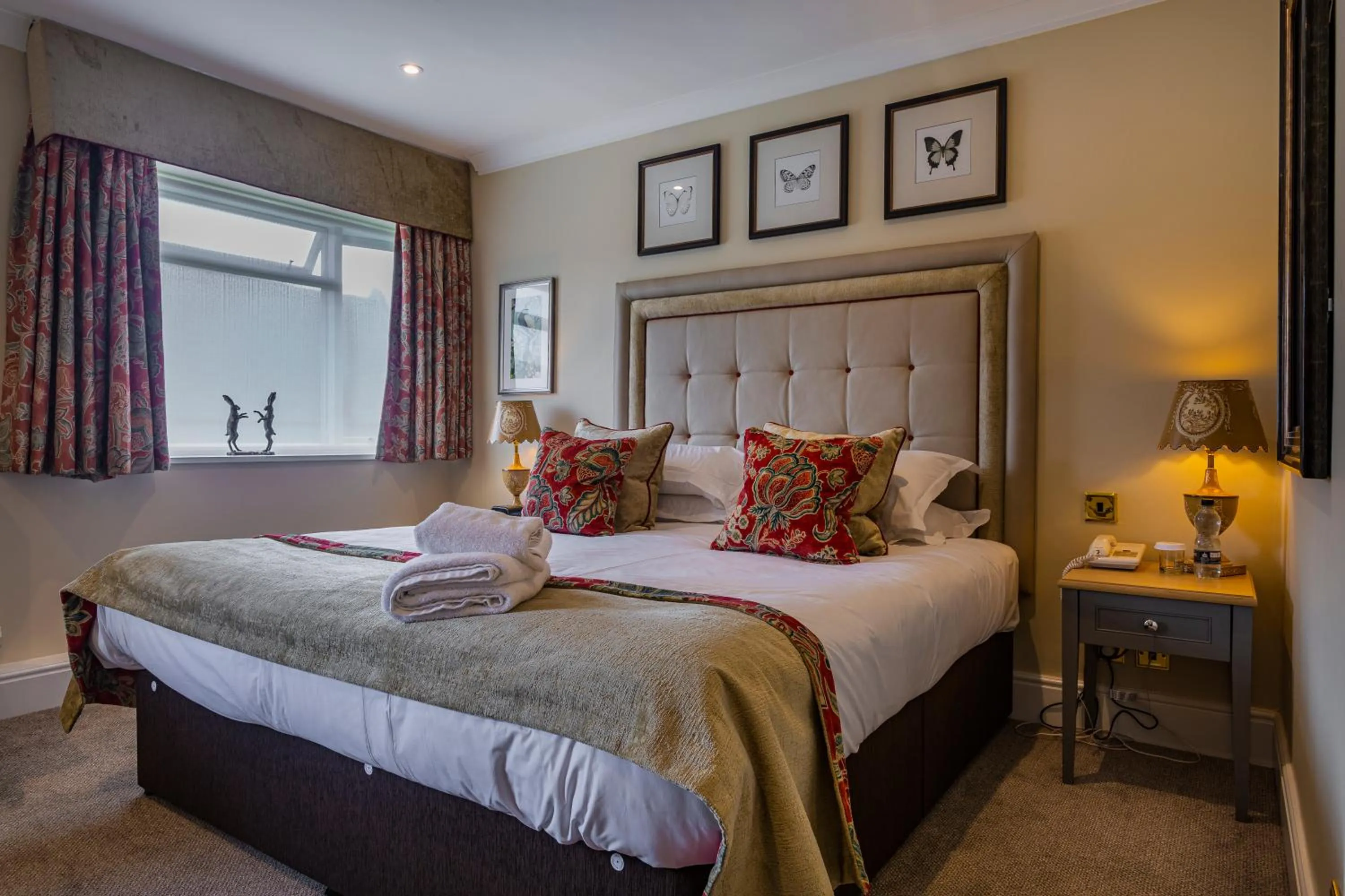 Bedroom, Bed in The Talbot Hotel, Oundle , Near Peterborough - The Coaching Inn Group