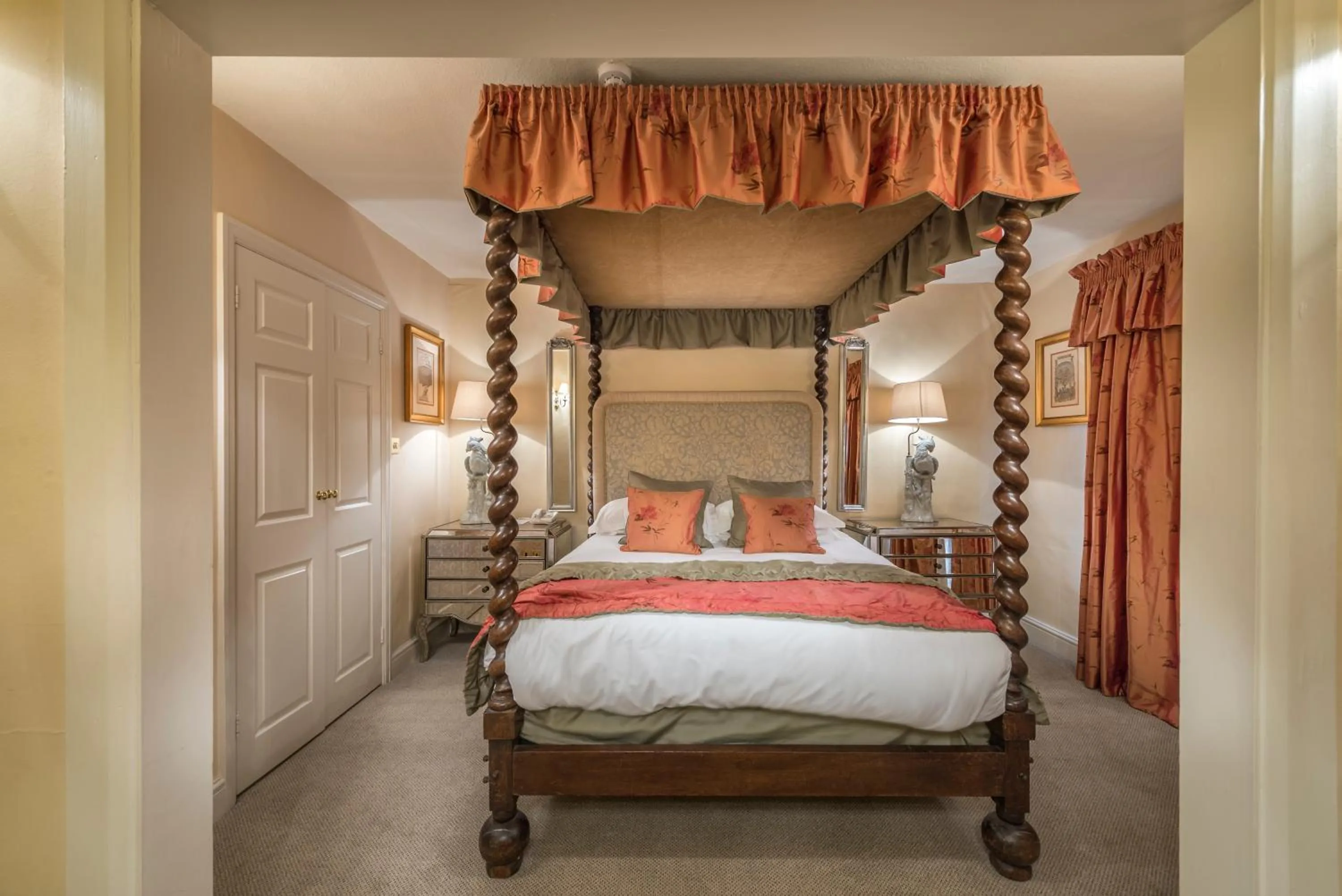 Bedroom, Bed in The Talbot Hotel, Oundle , Near Peterborough - The Coaching Inn Group