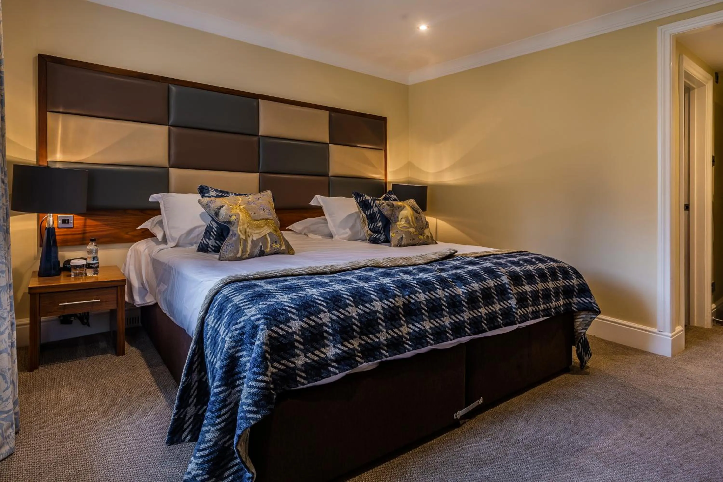 Bedroom, Bed in The Talbot Hotel, Oundle , Near Peterborough - The Coaching Inn Group
