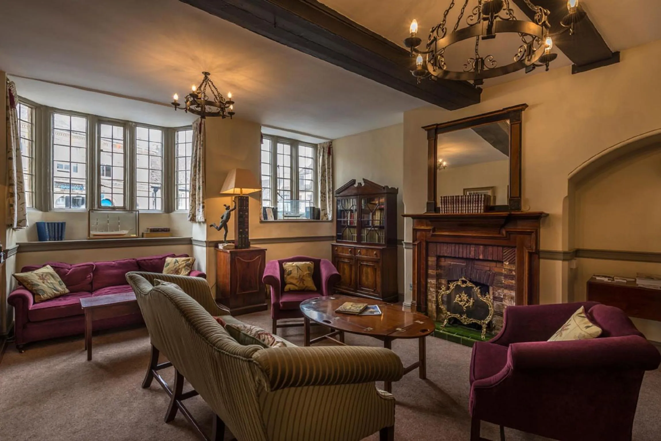 Lobby or reception in The Talbot Hotel, Oundle , Near Peterborough - The Coaching Inn Group